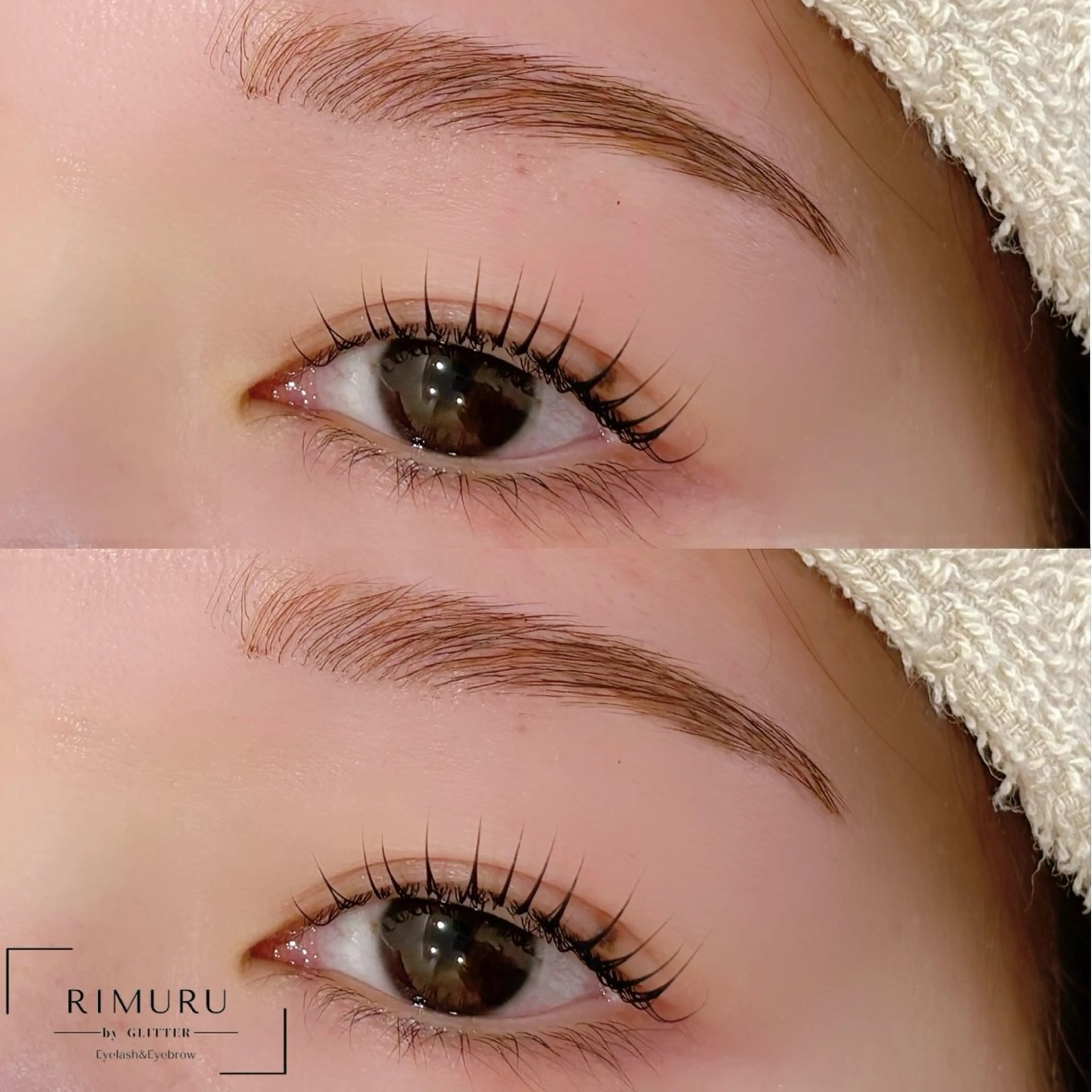 マツエク・マツパ 💖大信綾音 ・束感まつ毛⟡のマツエク・マツパデザイン