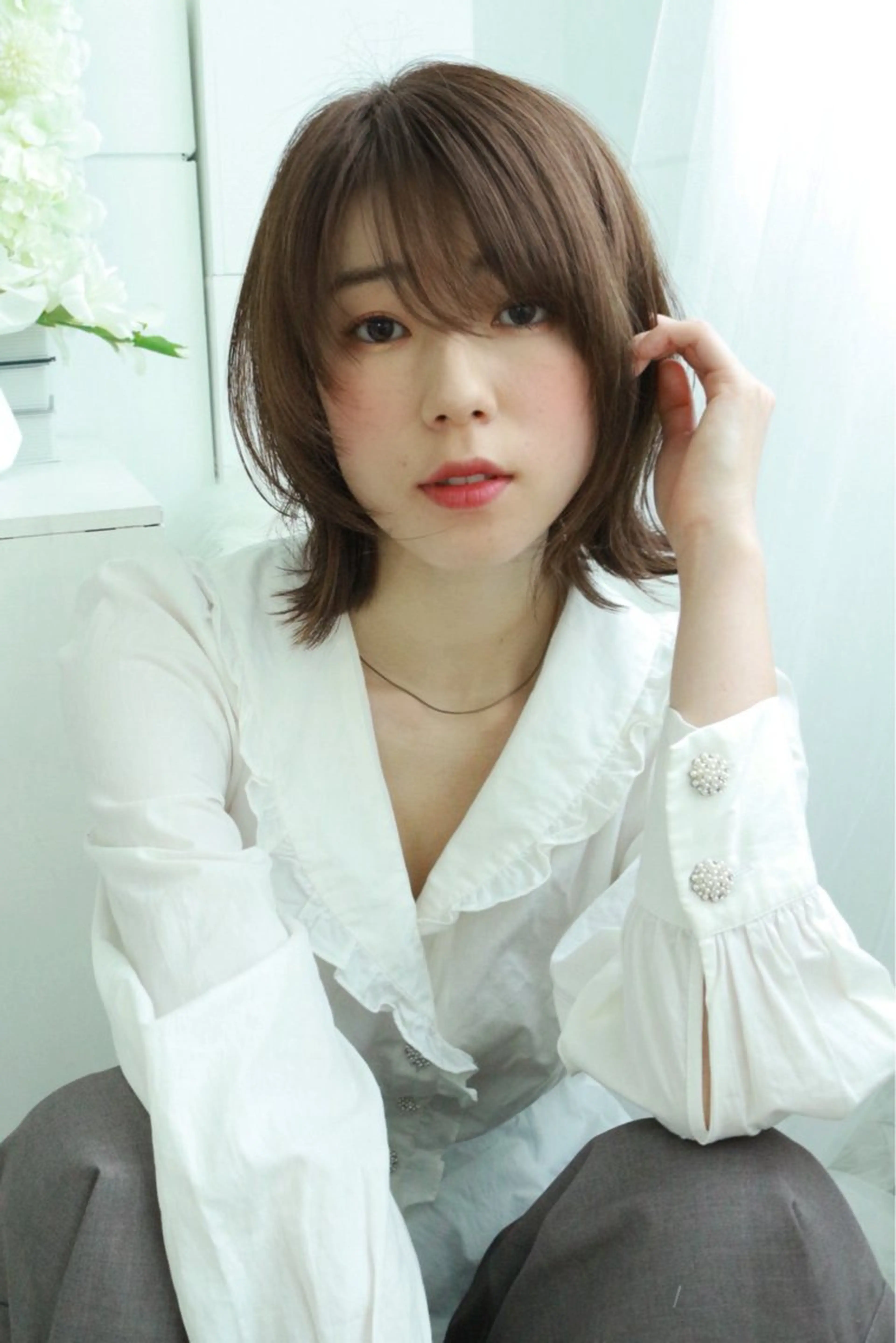 ショート 綺麗＊ヘアセット 石川理恵/大人ヘアのヘアスタイル