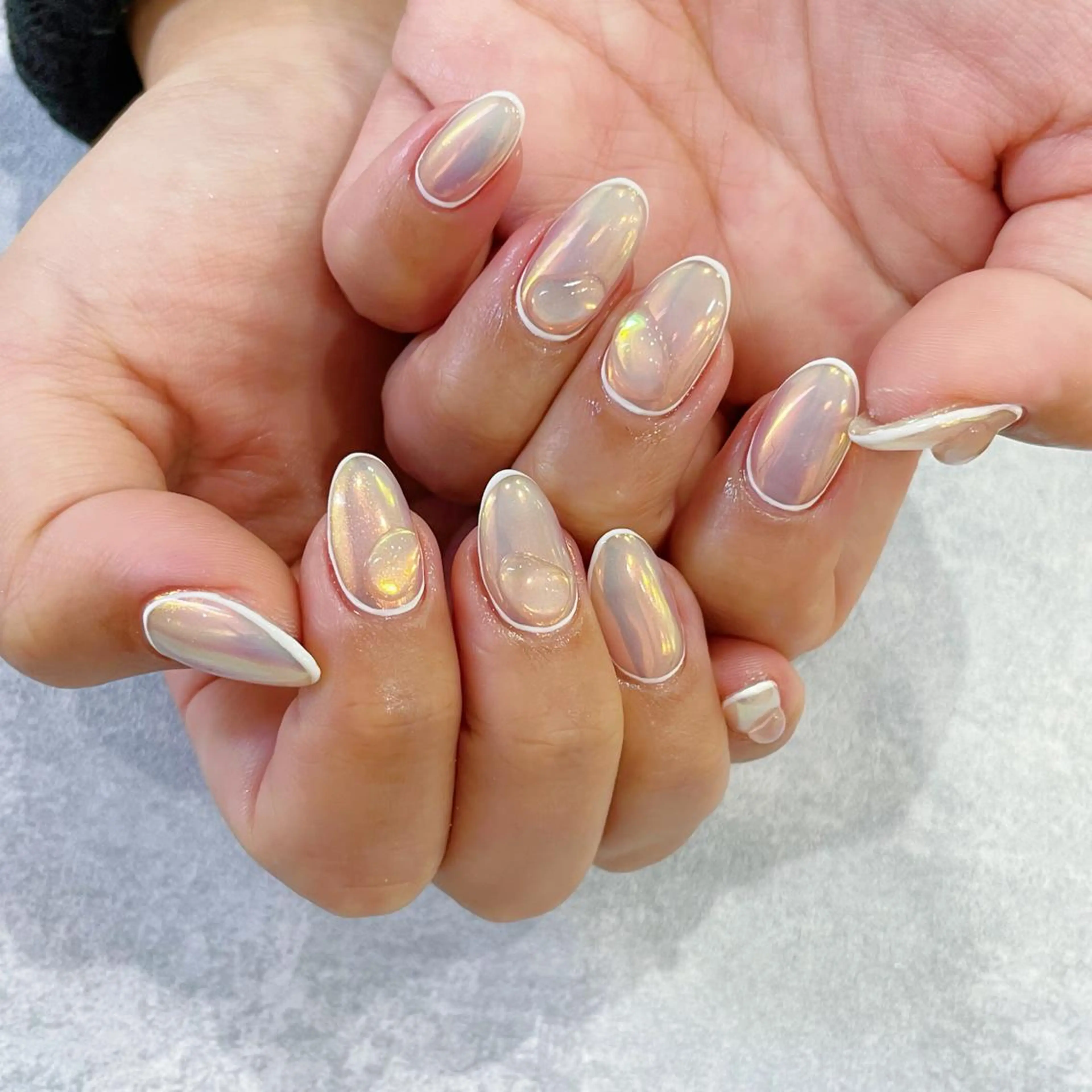 ネイル オーロラネイル Rediant Salonのネイルデザイン