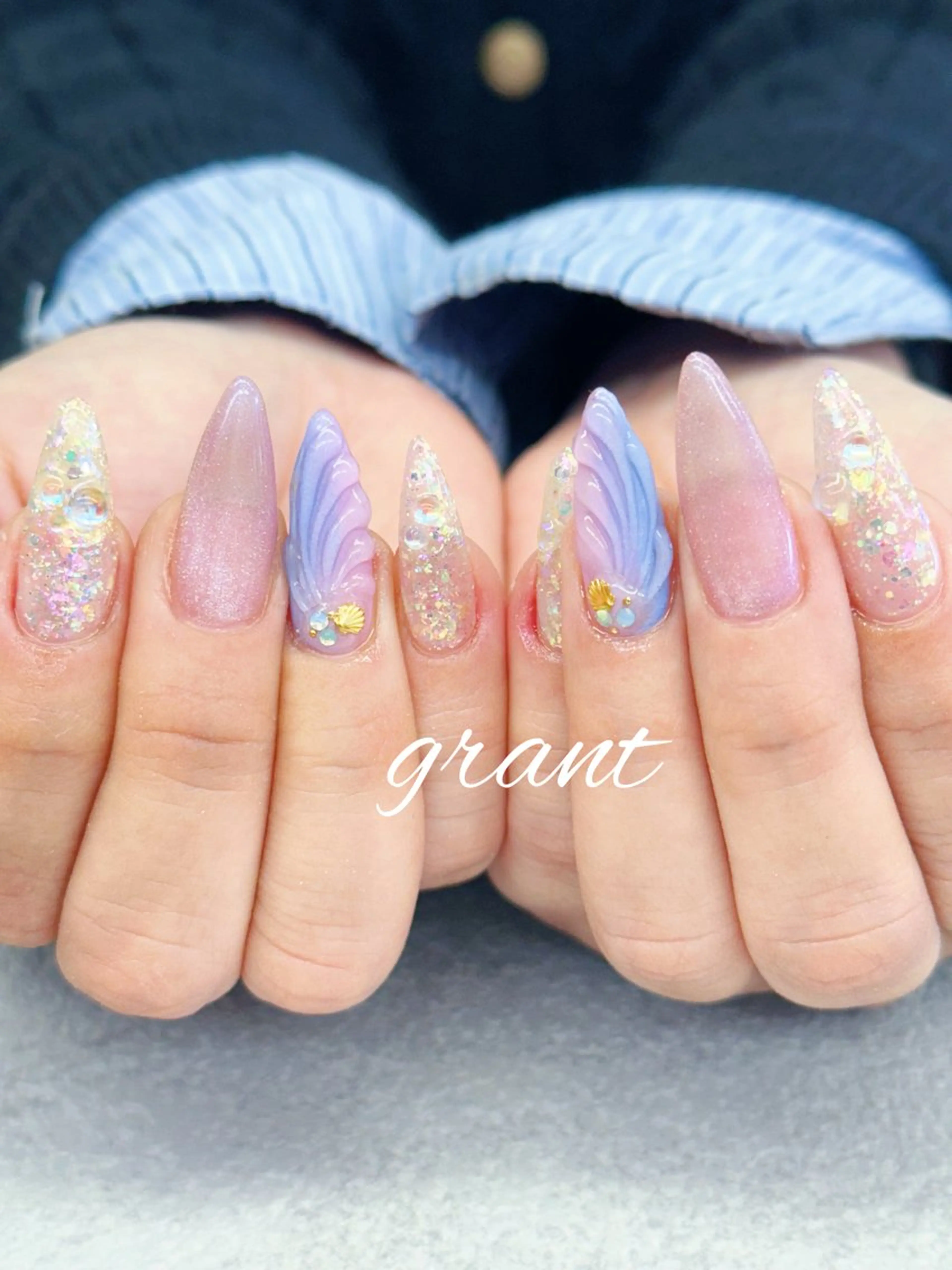 ネイル ハンドネイル nailsalon grantのネイルデザイン