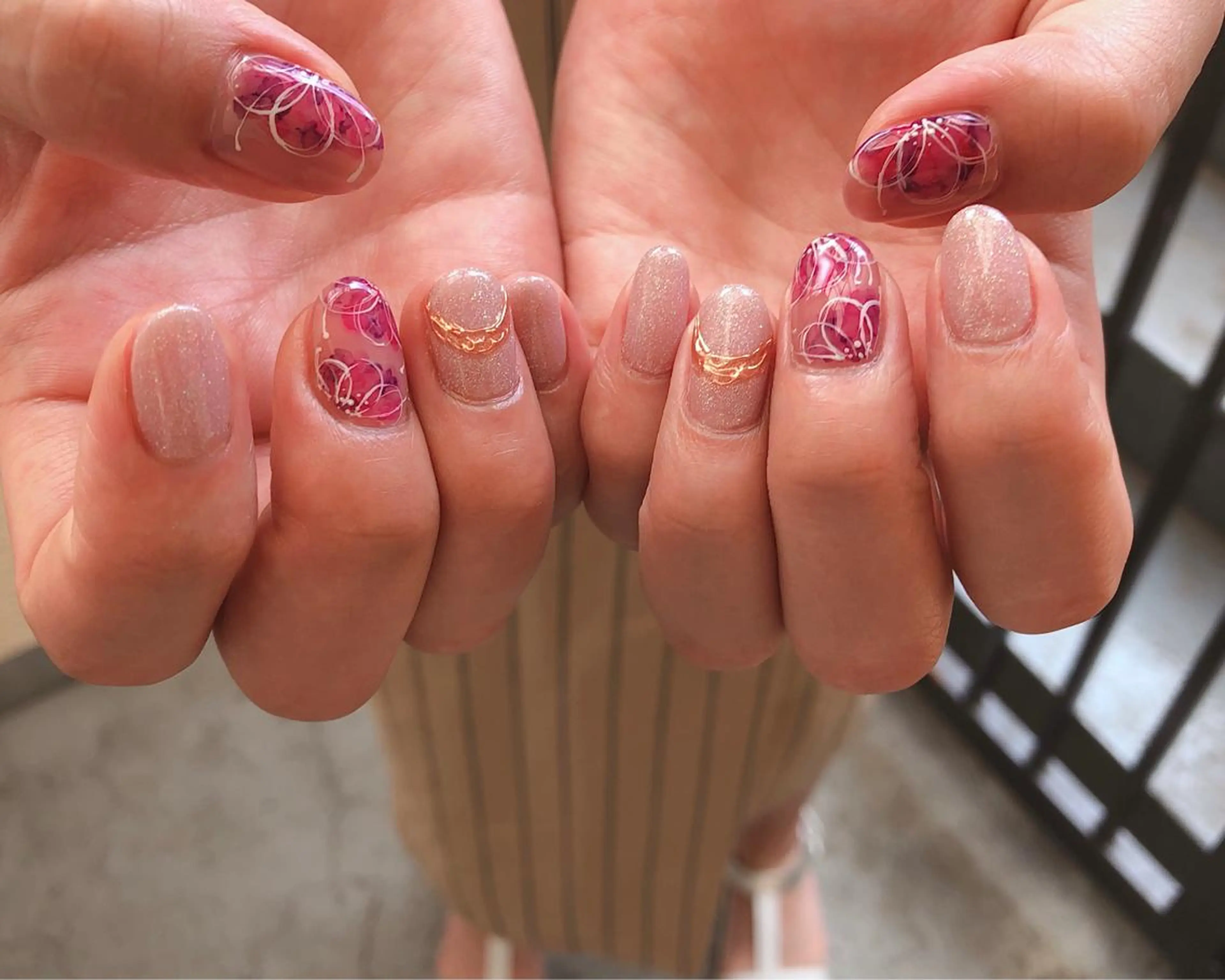 ネイル ハンドネイル saki_ nail heronのネイルデザイン