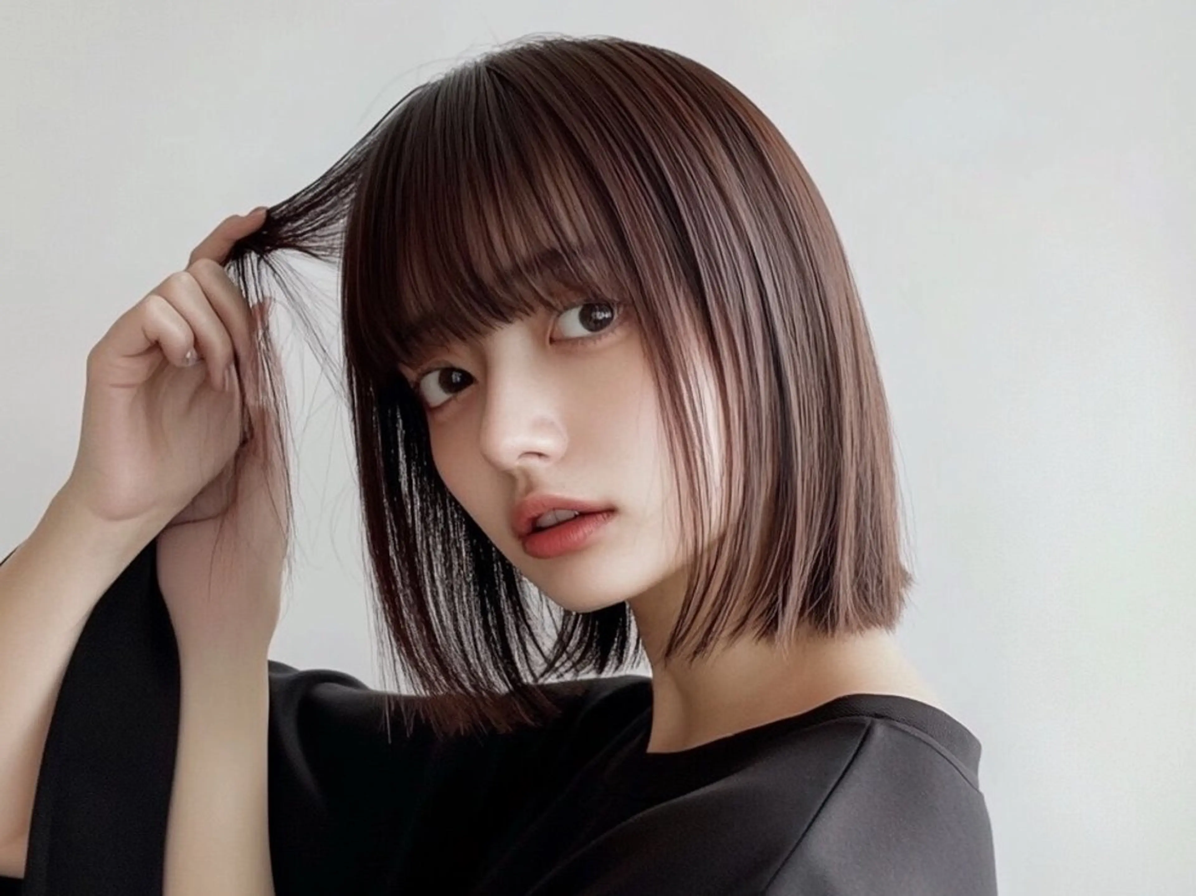ミディアム カラー Roi ofGiseLのヘアスタイル