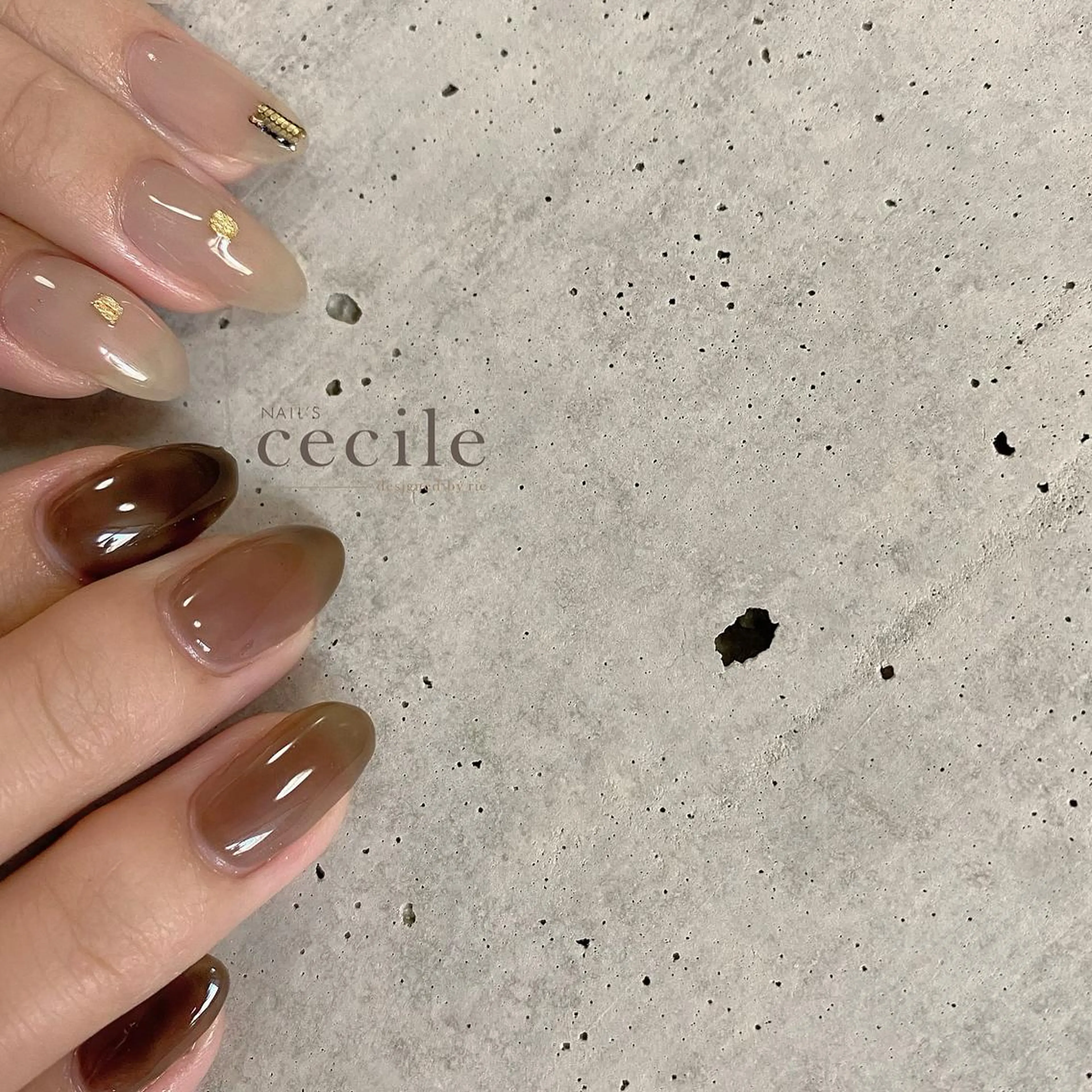 ネイル ハンドネイル Cecile Rieのネイルデザイン