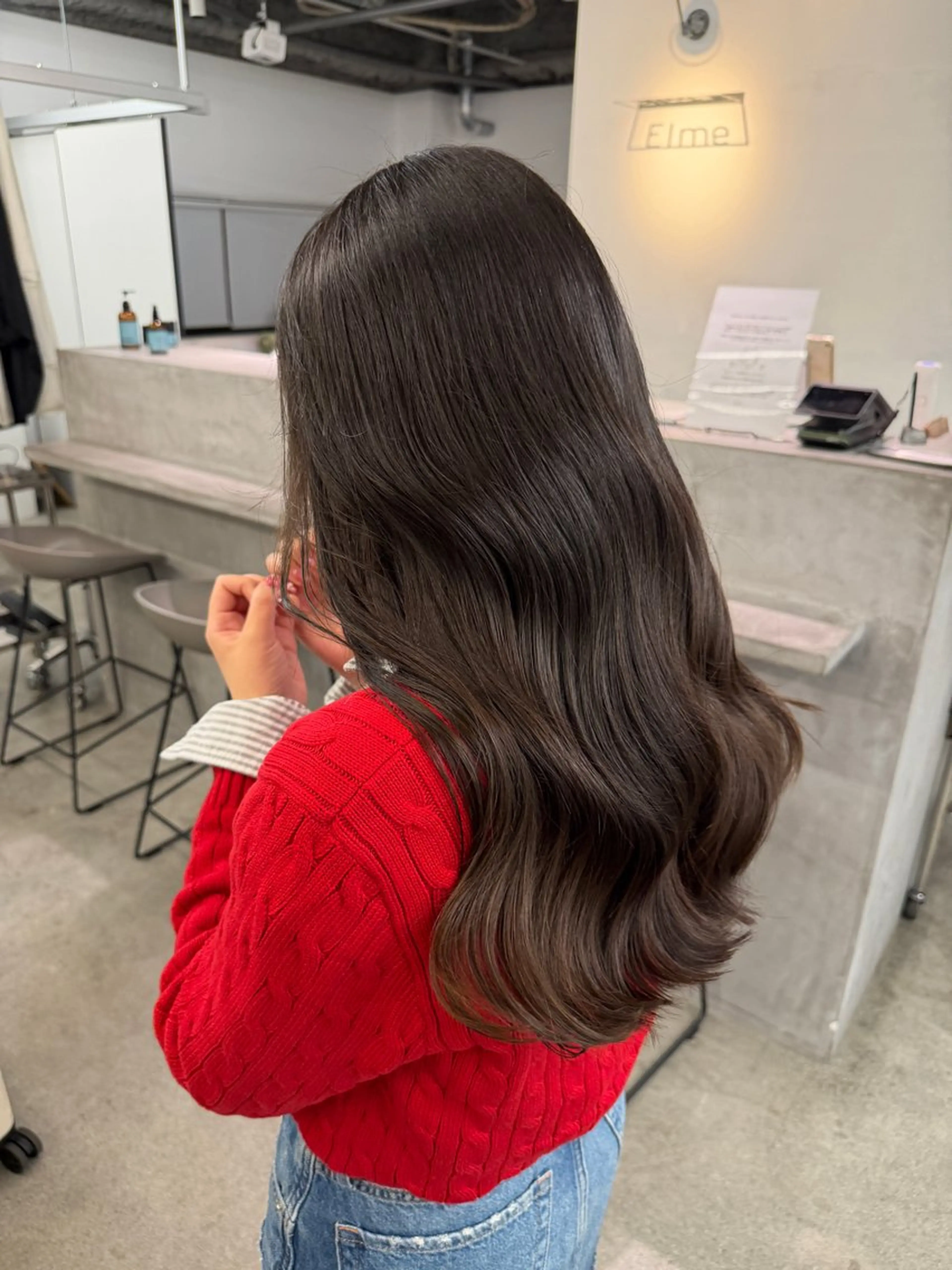 ロング トリートメント トリートメント ダブルカラー 大募集中❣️ あいりのヘアスタイル