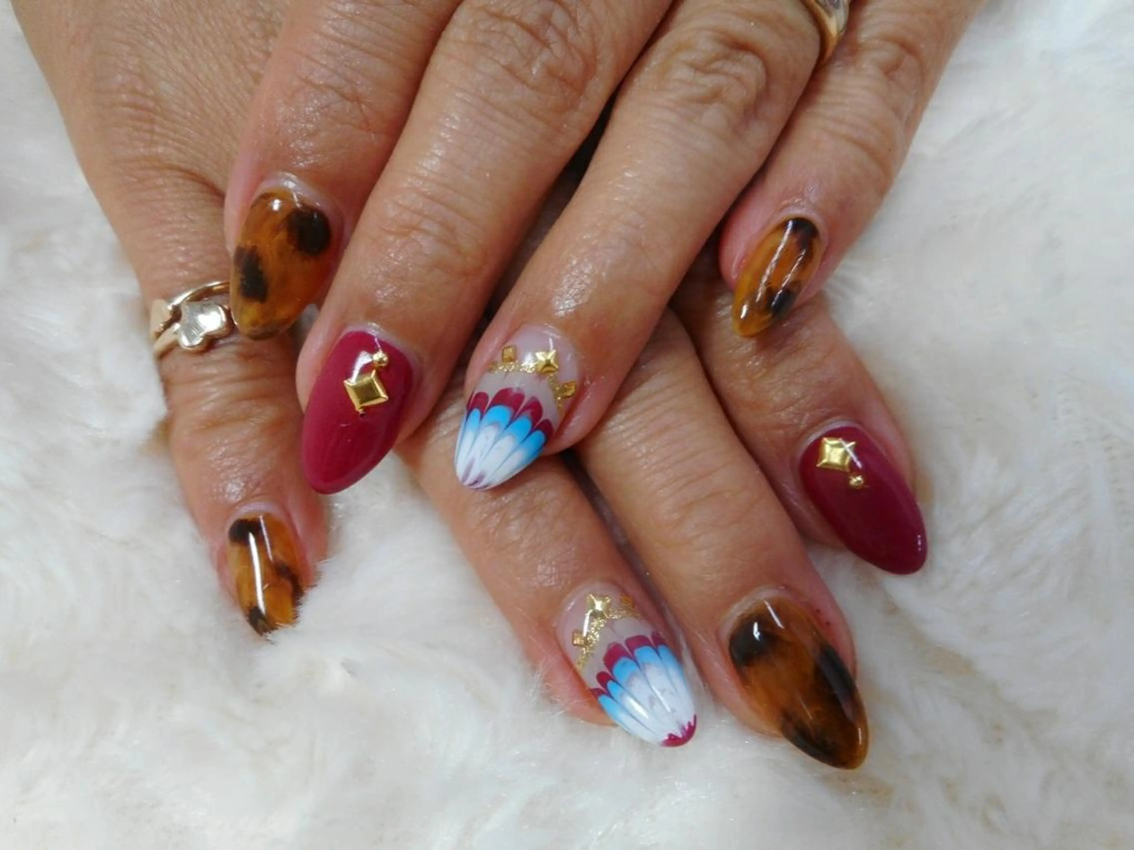 ネイル 花田 茜のネイルデザイン