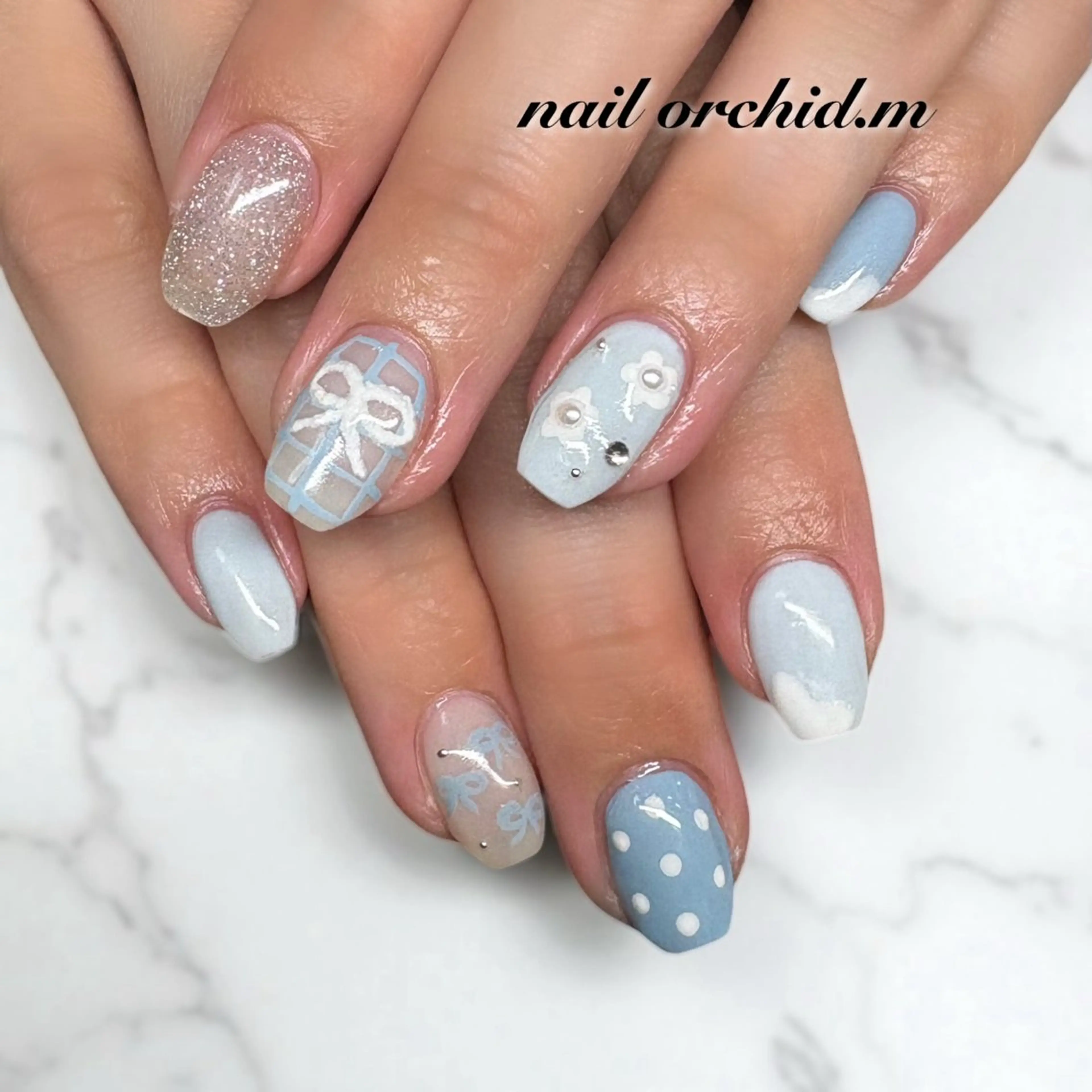 ネイル ハンドネイル orchid mikiのネイルデザイン