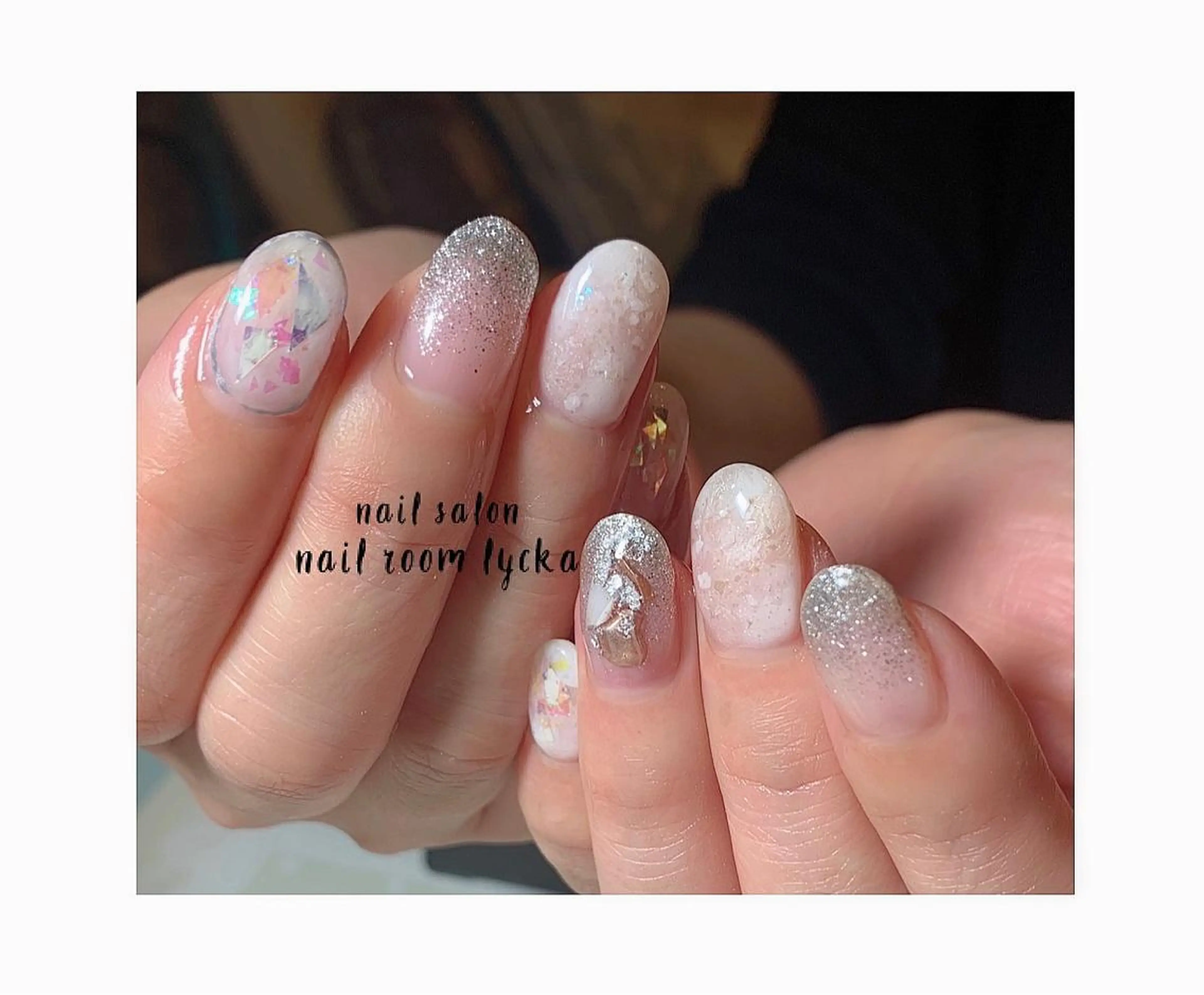 ネイル ジェルネイル パラジェル 春ネイル 夏ネイル 冬ネイル ﾈｲﾙﾙｰﾑﾘｯｶ 𝐦𝐚𝐲𝐮のネイルデザイン