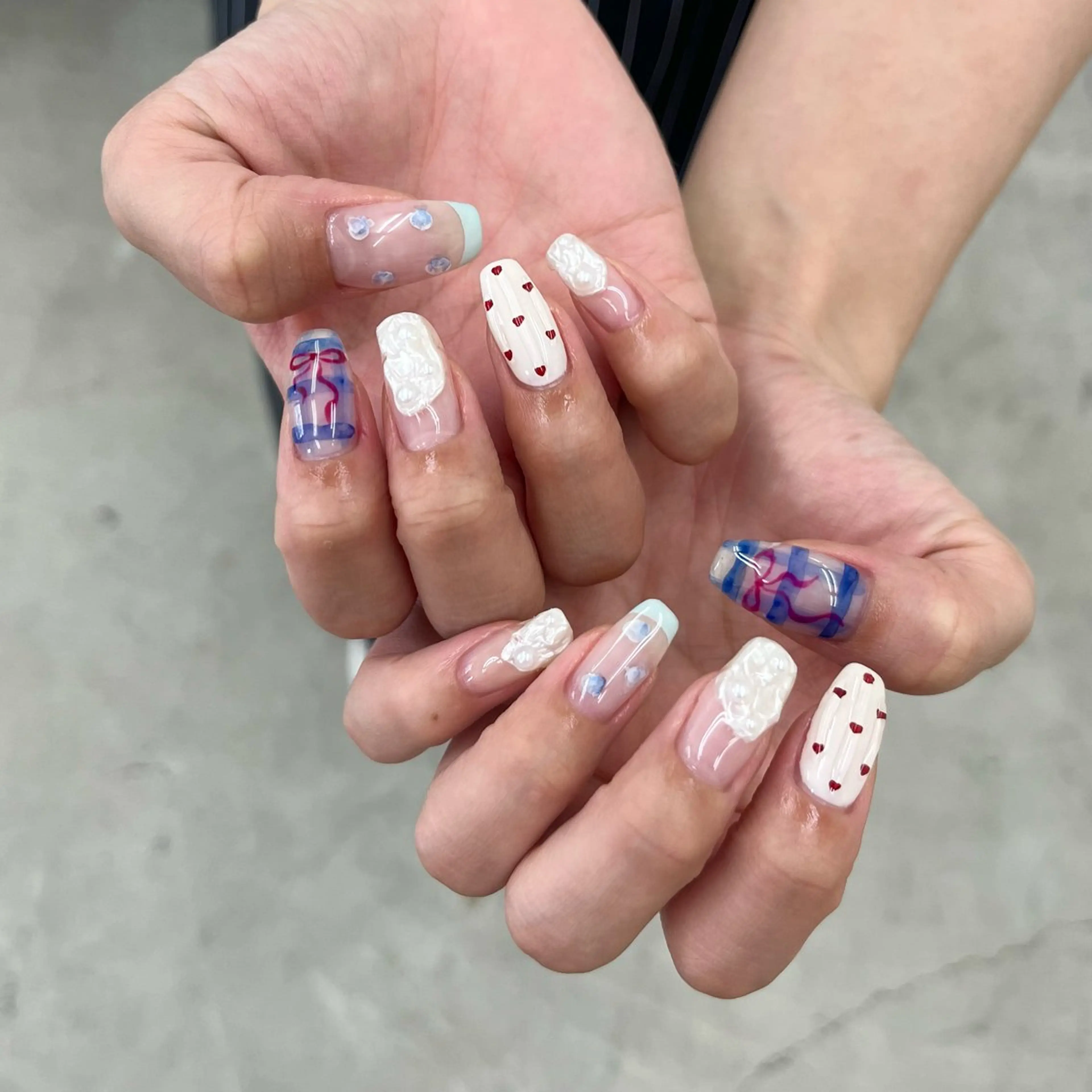 ネイル ハンドネイル nail salon Neigeのネイルデザイン