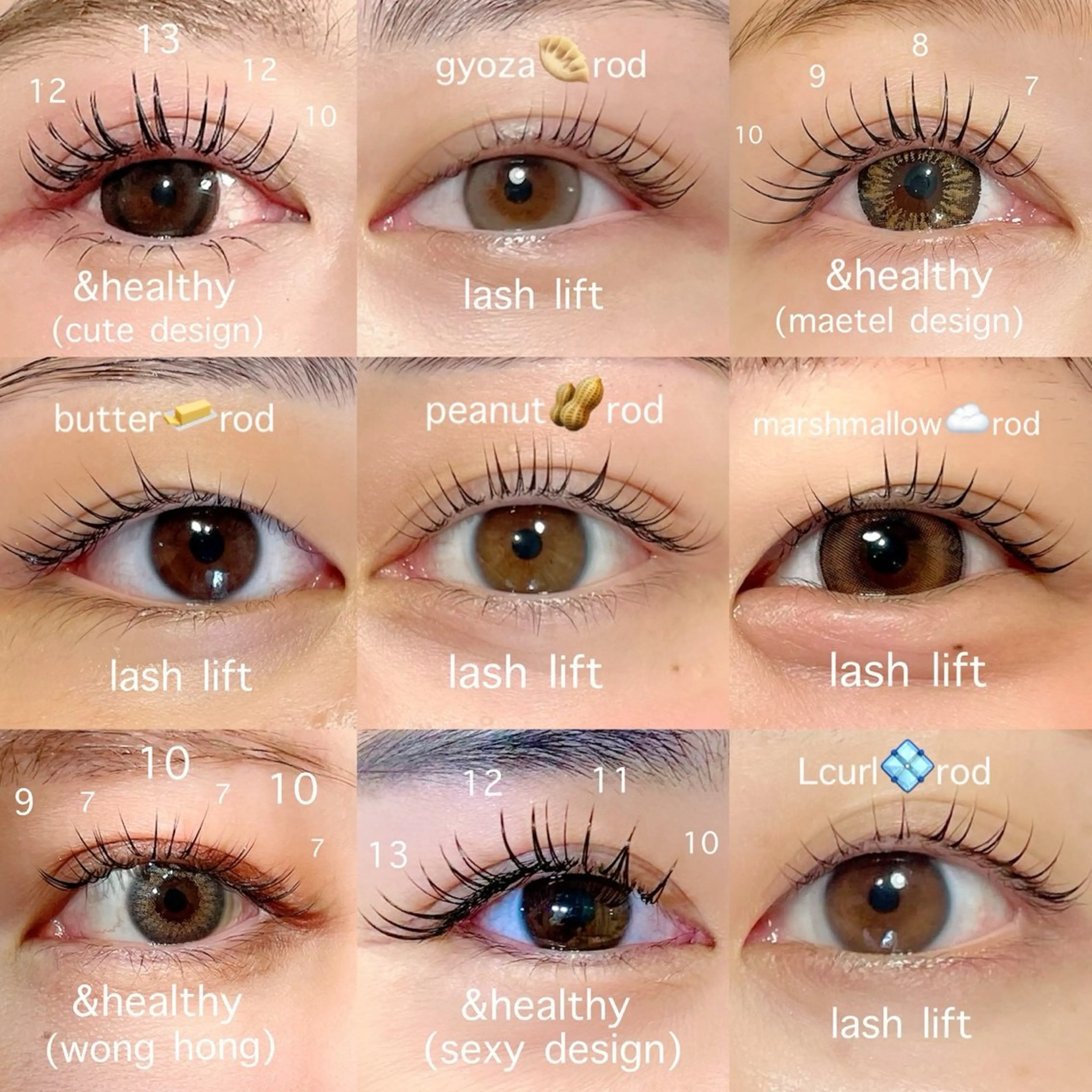 マツエク・マツパ HELLO THERE!(ハローゼア)仙台所属・HELLO THERE!🌼のマツエク・マツパデザイン