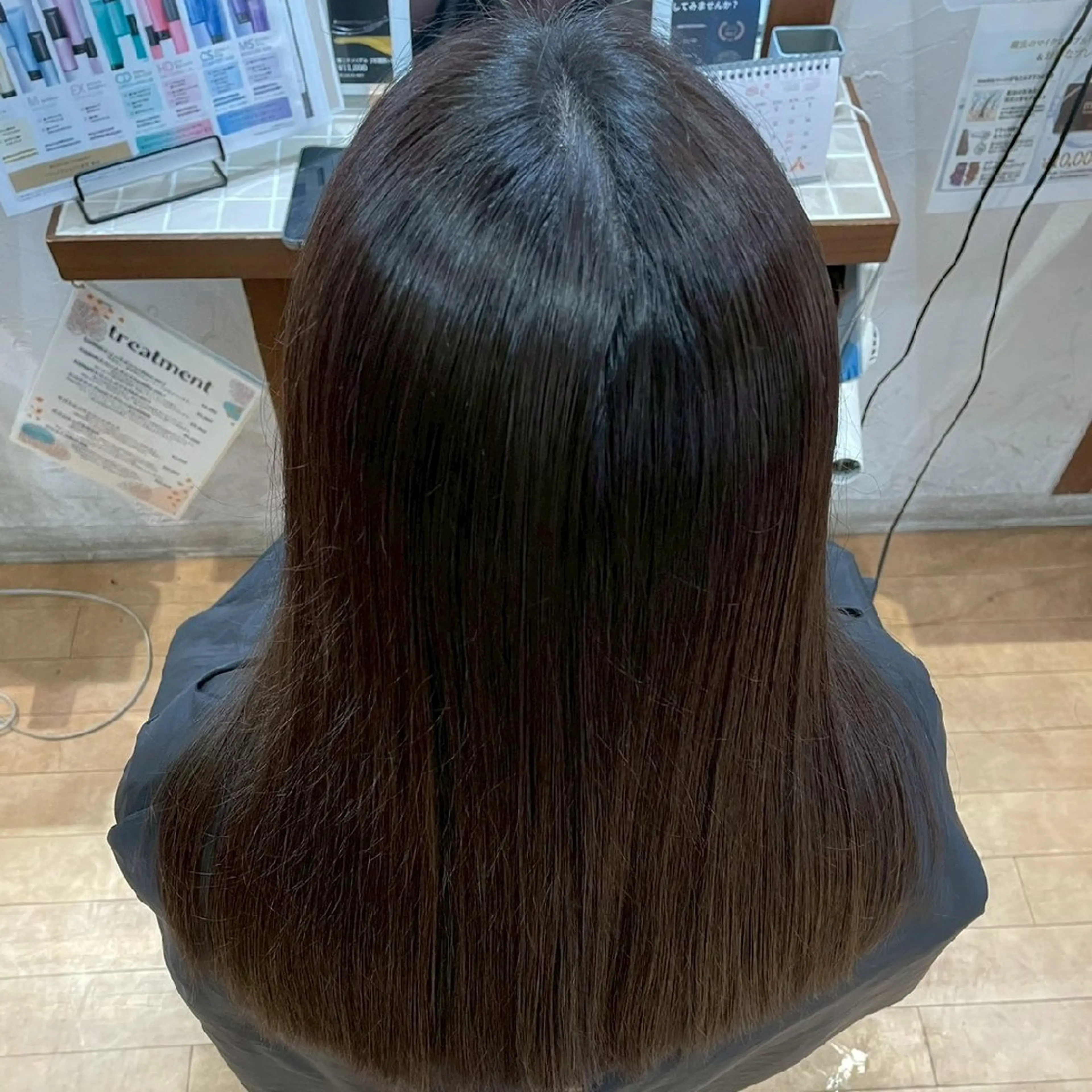 カラー 無料モデル募集中🫧 田村 羽夏のヘアスタイル