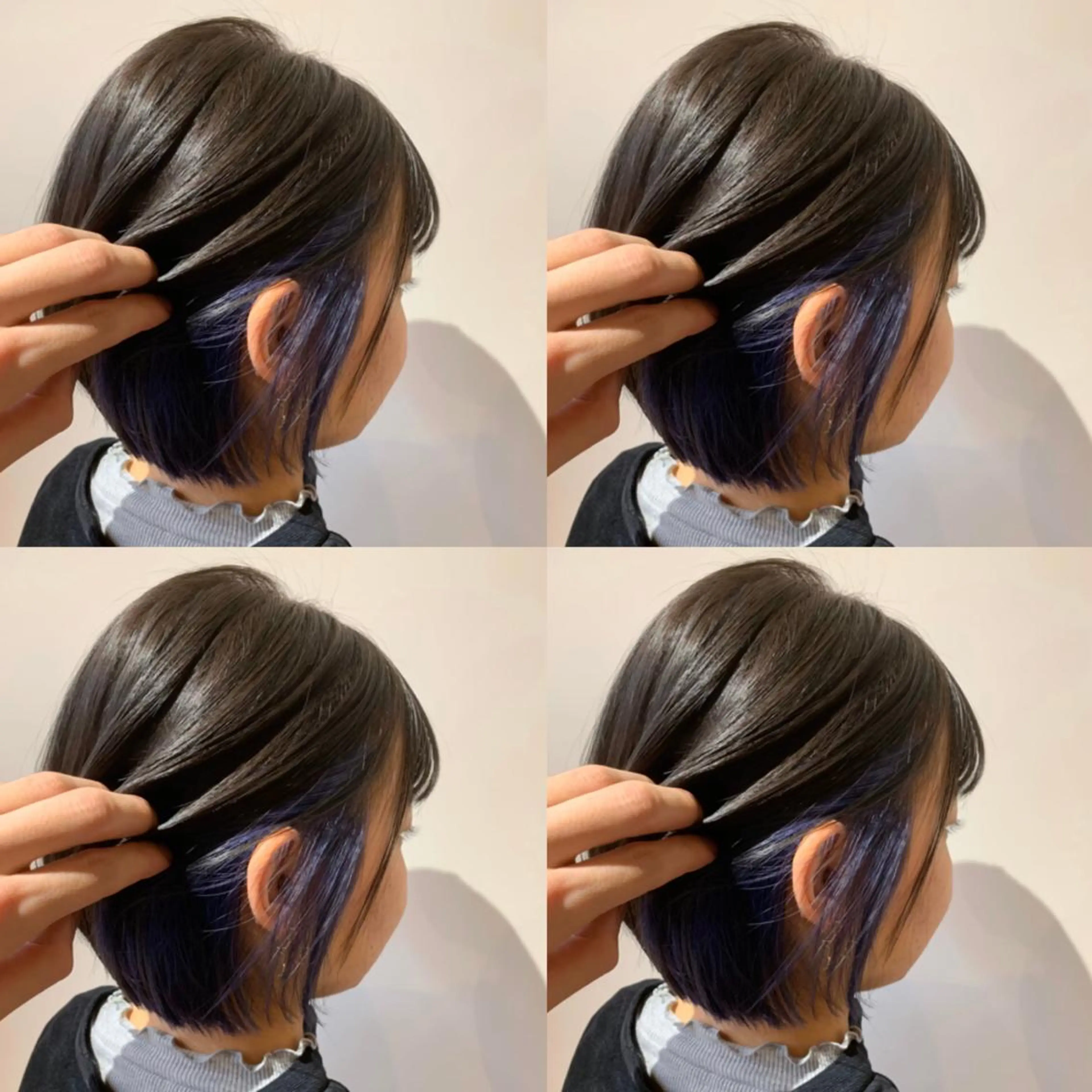 ショート カラー ヘアアレンジ カット 🦋韓国ヘア 坂本 菜摘🦋のヘアスタイル