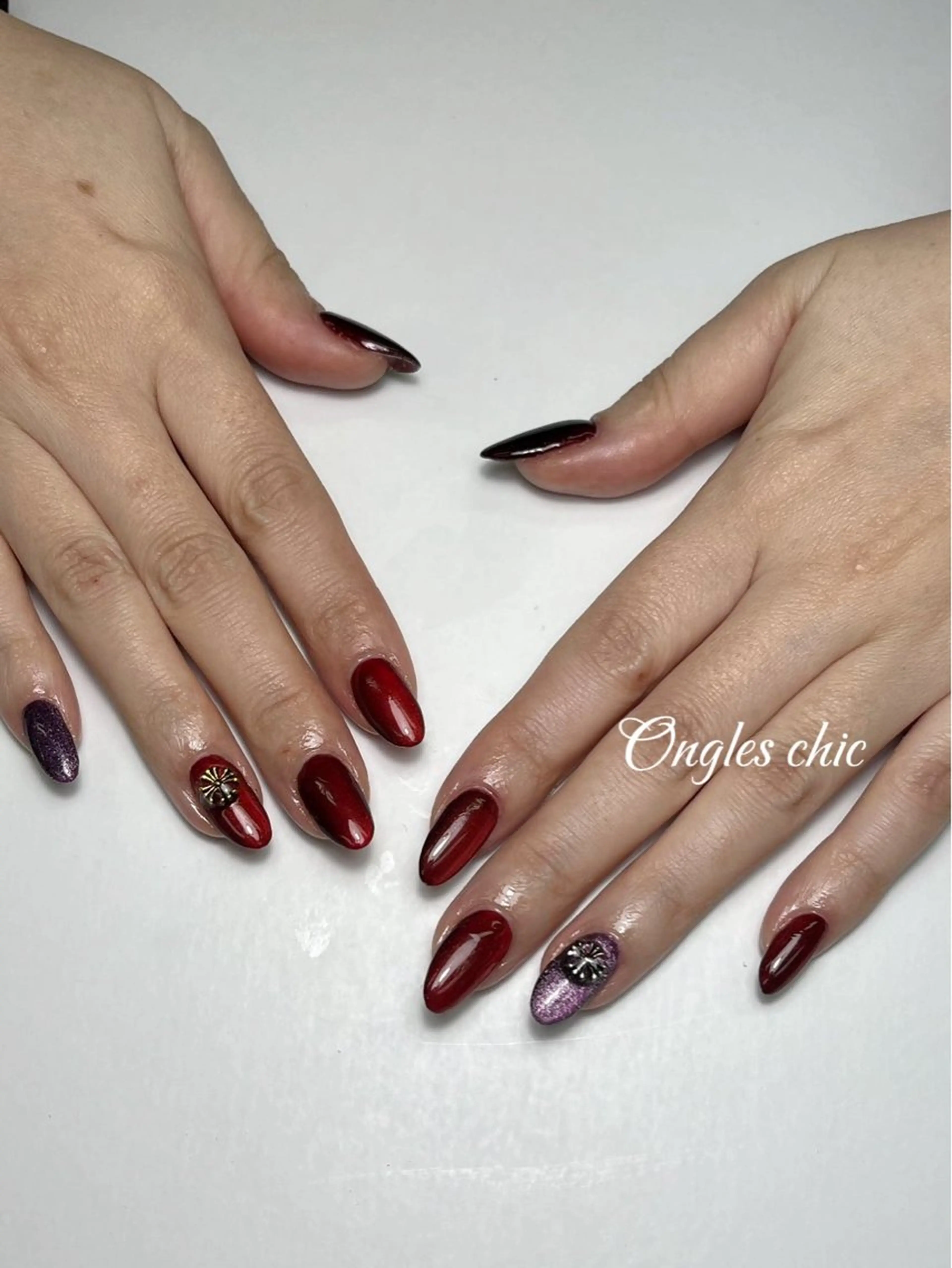 ネイル ハンドネイル ongles chicのネイルデザイン