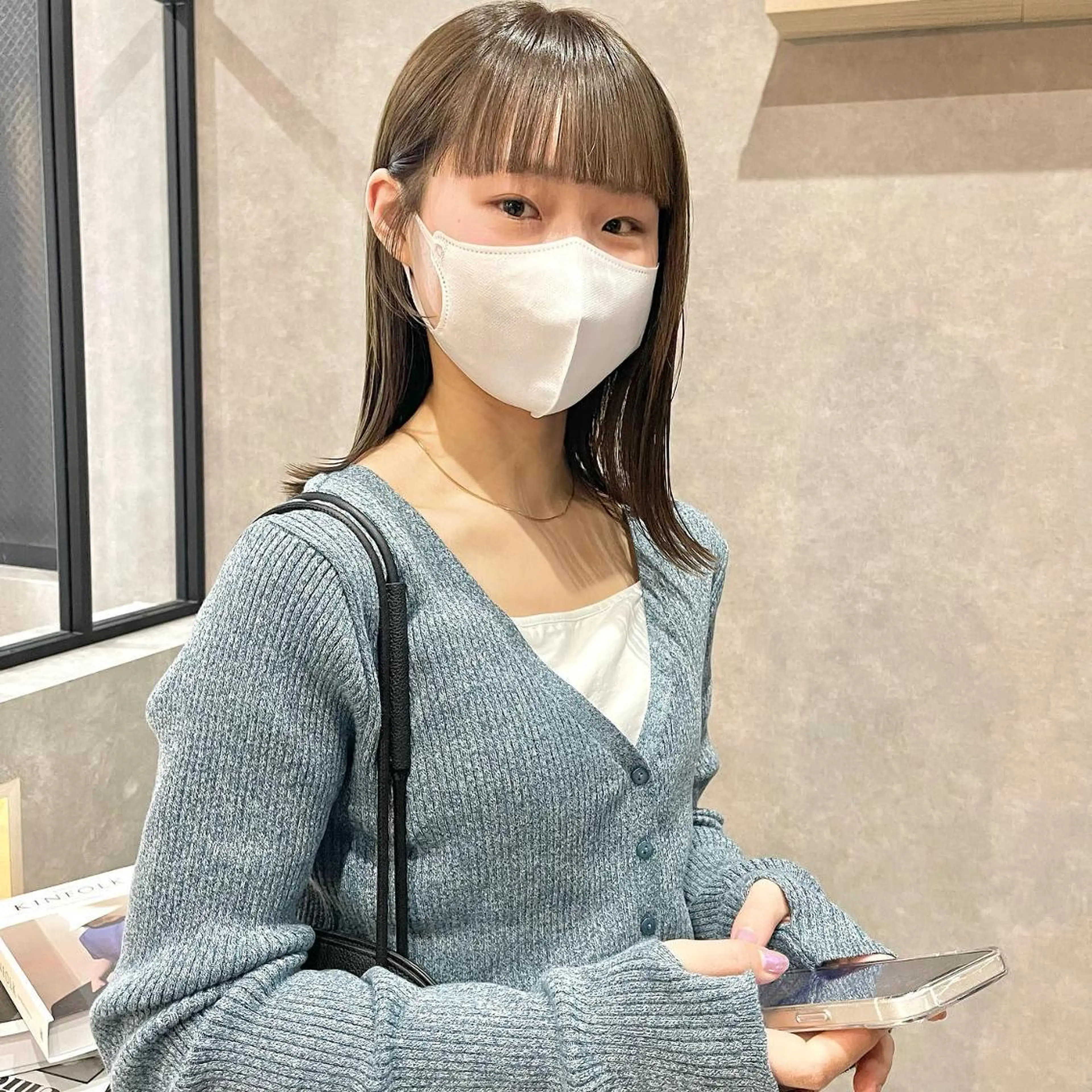 ミディアム 一ノ瀬 暁のヘアスタイル