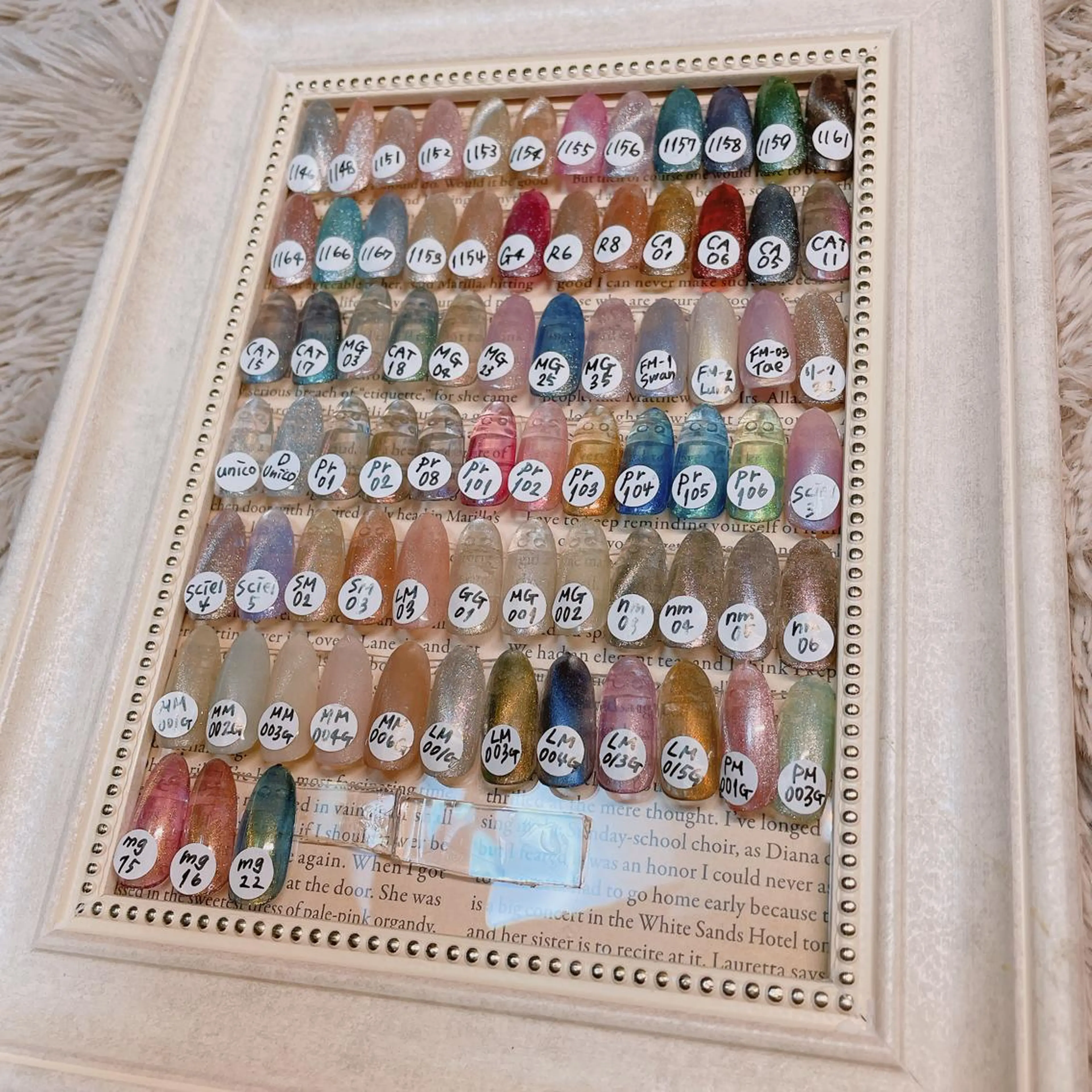 ネイル ジェルネイル マグネットネイル ハンドネイル nakamoto yuukaのネイルデザイン