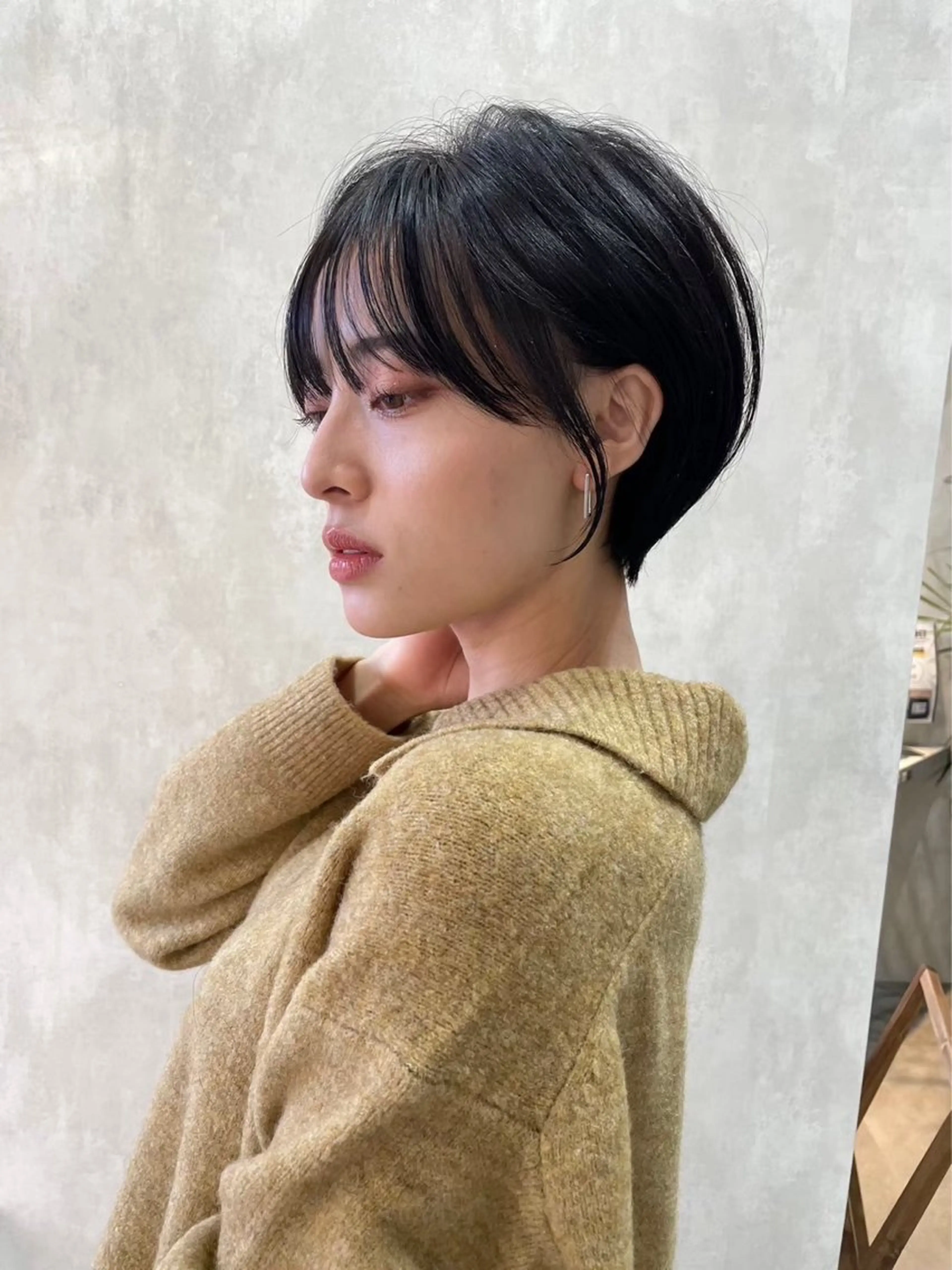 ショート カラー 似合わせボブ🌟 艶髪特化💗村松優斗のヘアスタイル