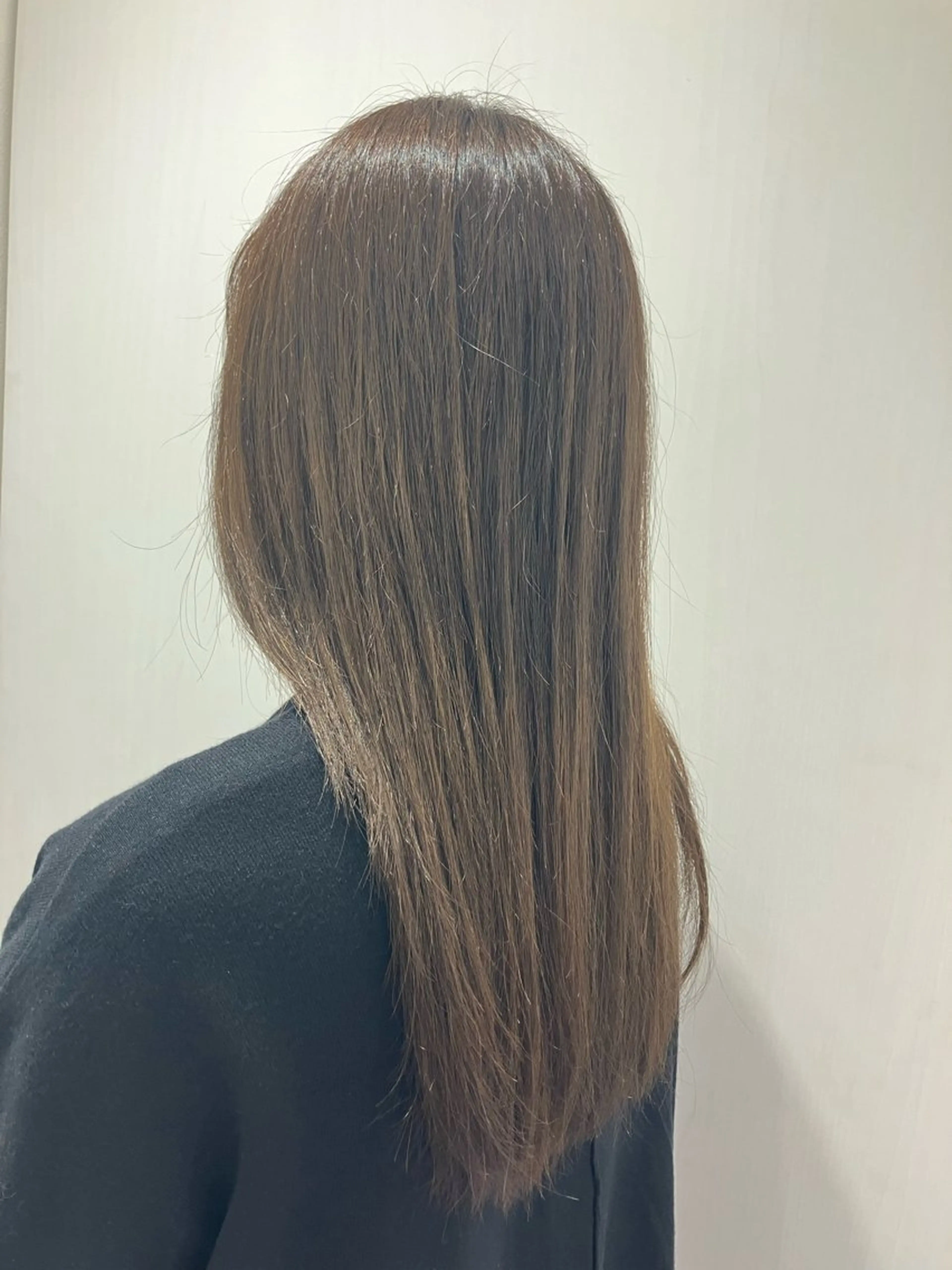 ヘアカラー＋髪質改善トリートメントの写真