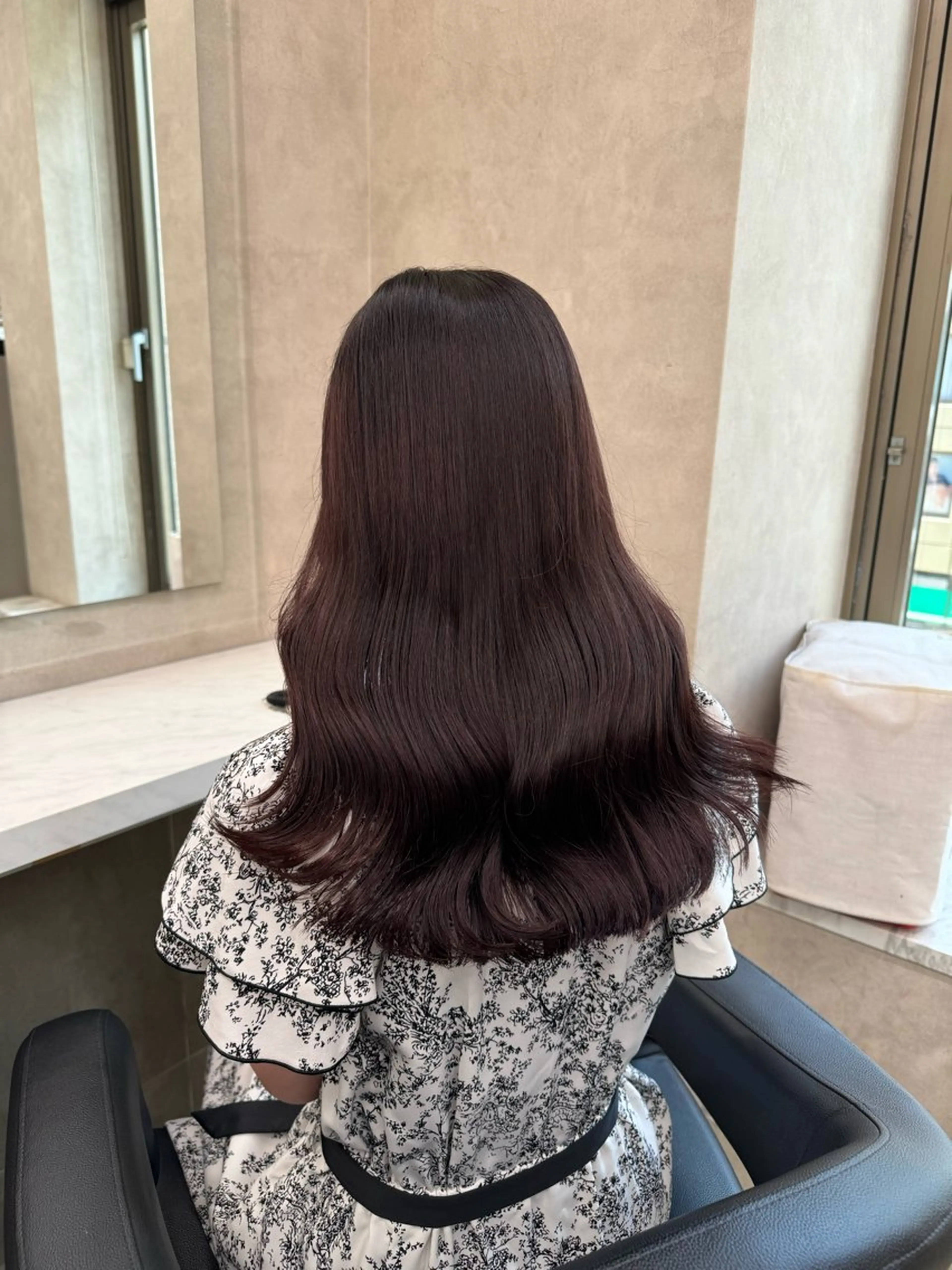 ロング カラー パーマ ヘアアレンジ メンズ キッズ 韓国系🇰🇷🩶 艶暗髪/MEIのヘアスタイル