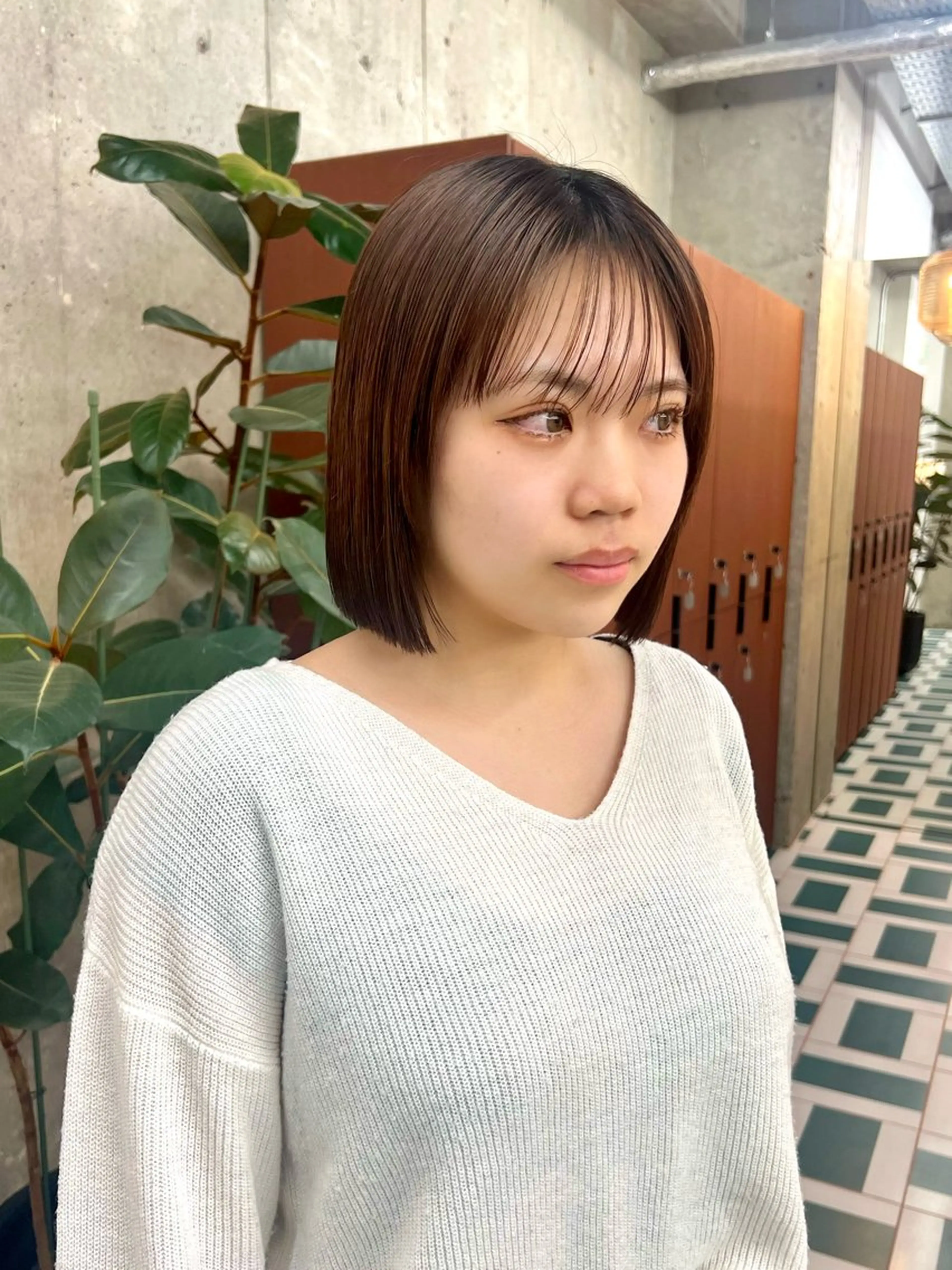 ショート カット AYAKA/名古屋/ 栄/ボブ/透明カラーのヘアスタイル