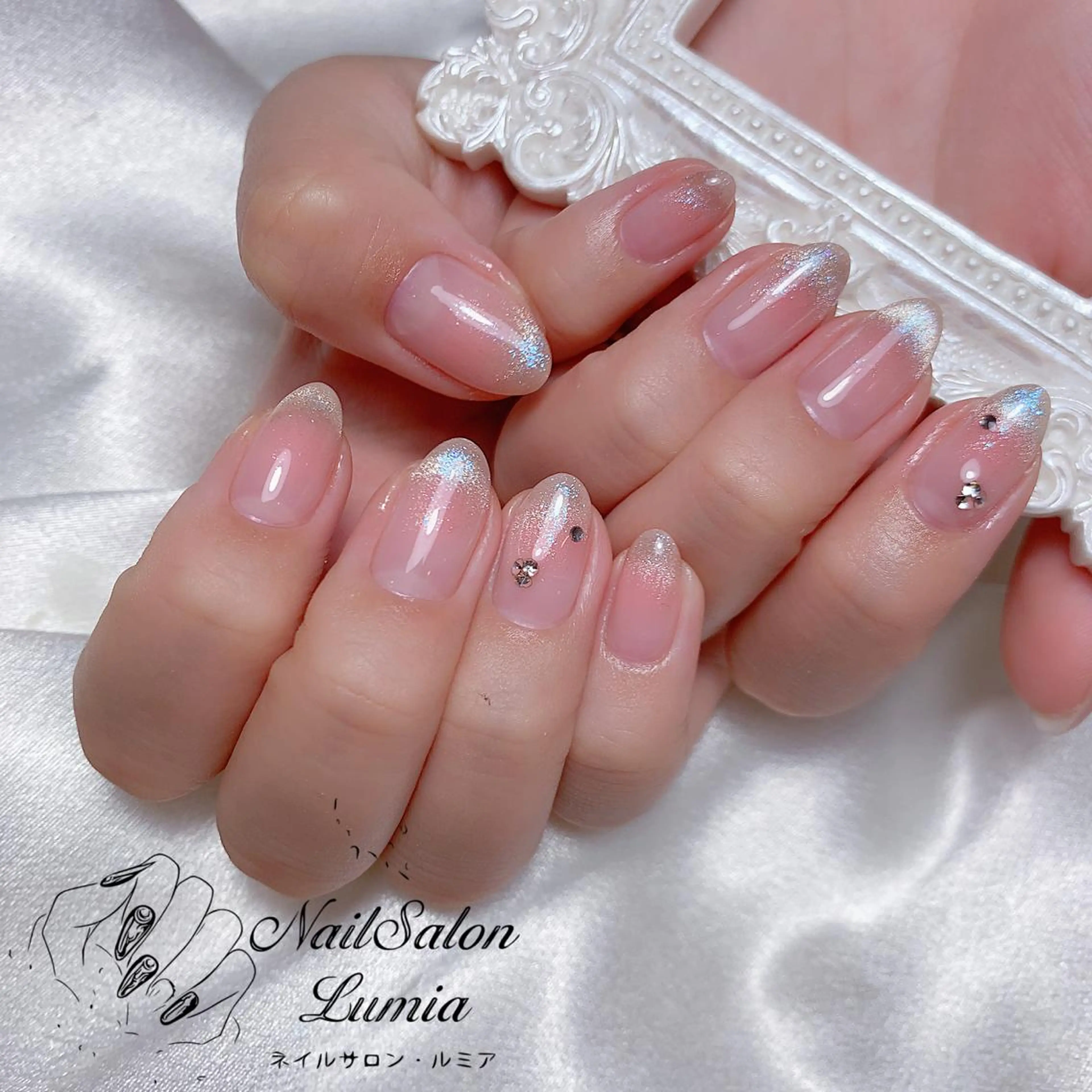 ネイル ハンドネイル ネイルサロン ルミア Lumia 店長のネイルデザイン