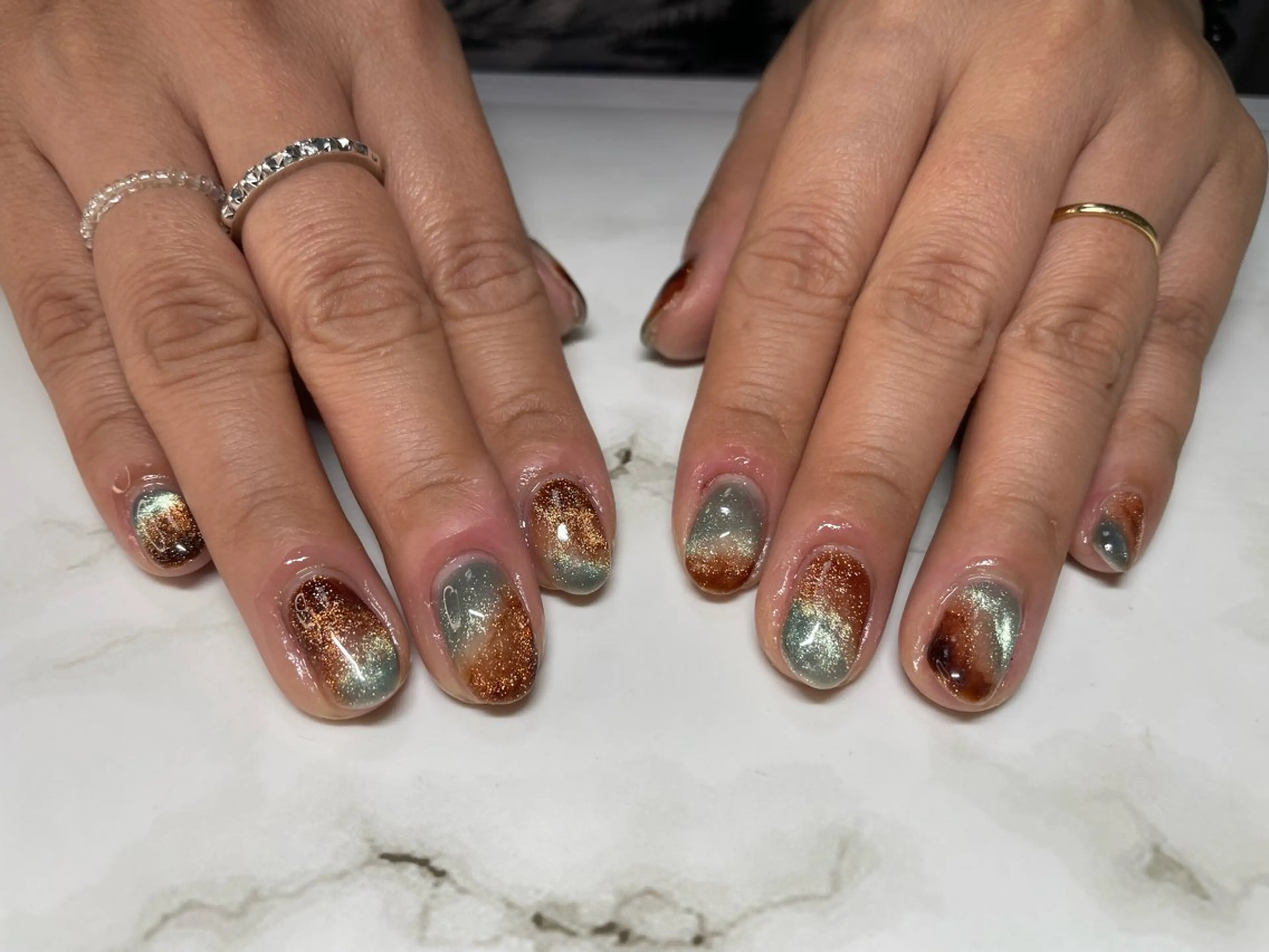 ネイル ニュアンスネイル nail salon シェリコのネイルデザイン