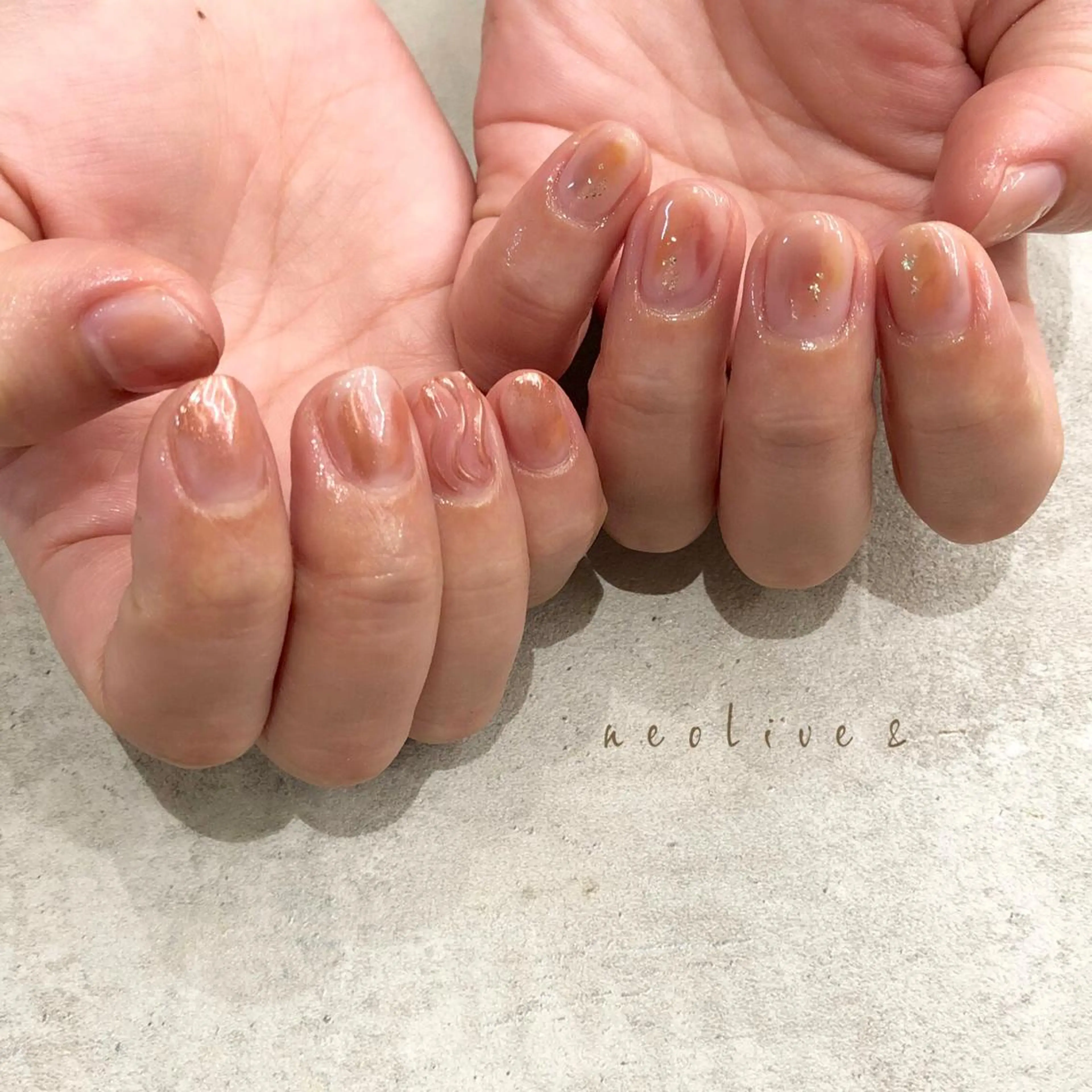 ネイル ハンドネイル Yuriko Omi パラジェル/渋谷のネイルデザイン