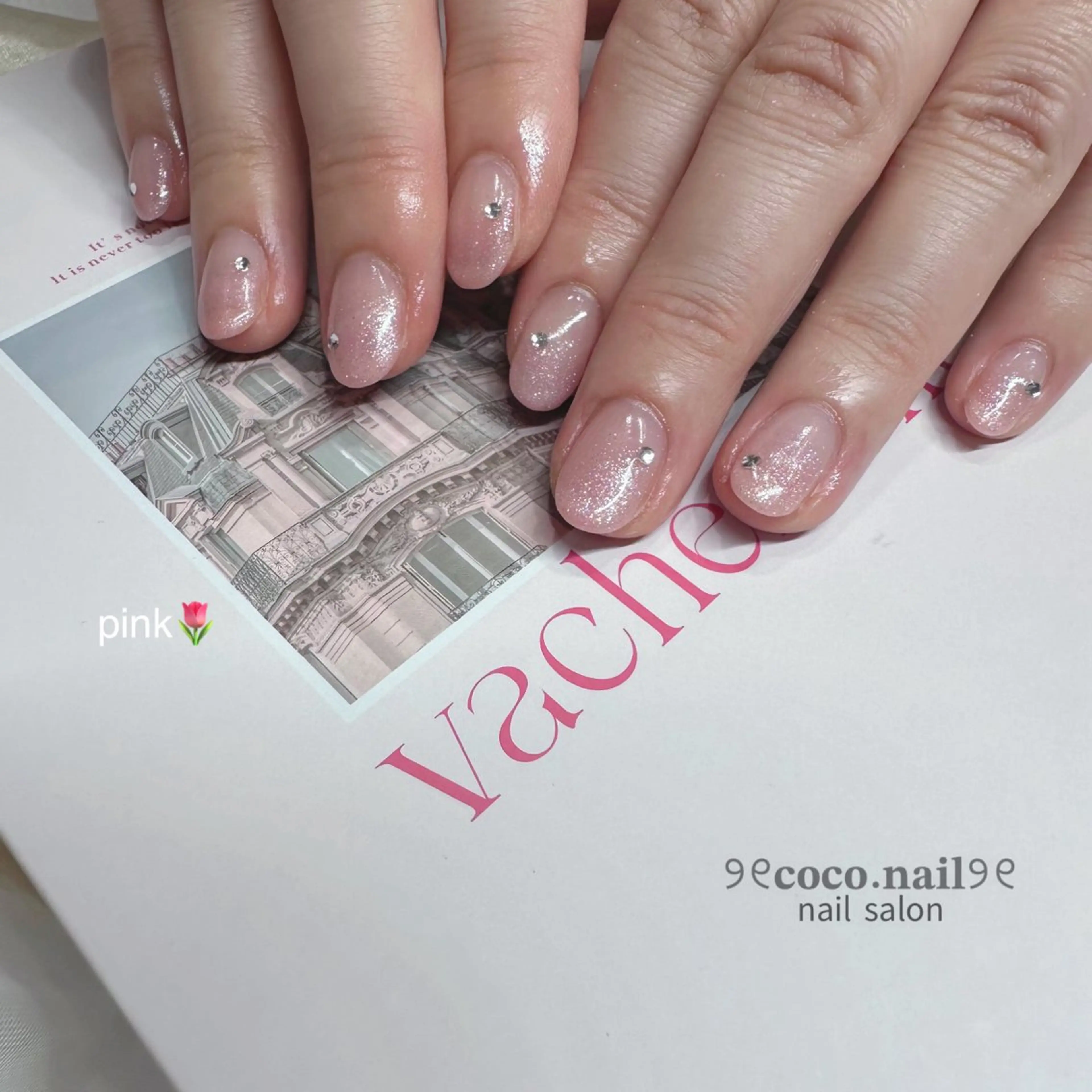 ネイル lili.nail y2k/長さ出しのネイルデザイン