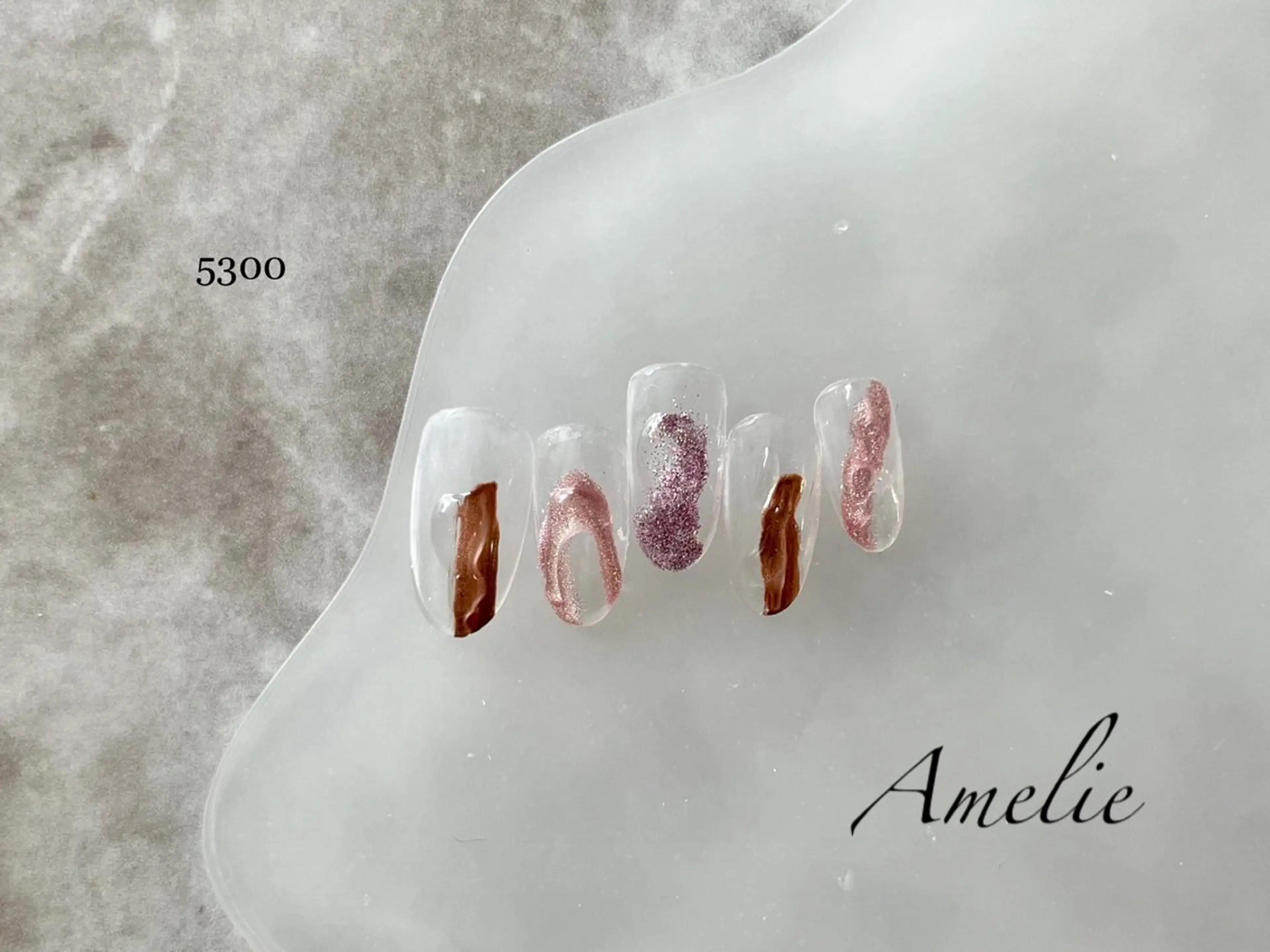 ネイル ハンドネイル いちじゅう あおいのネイルデザイン