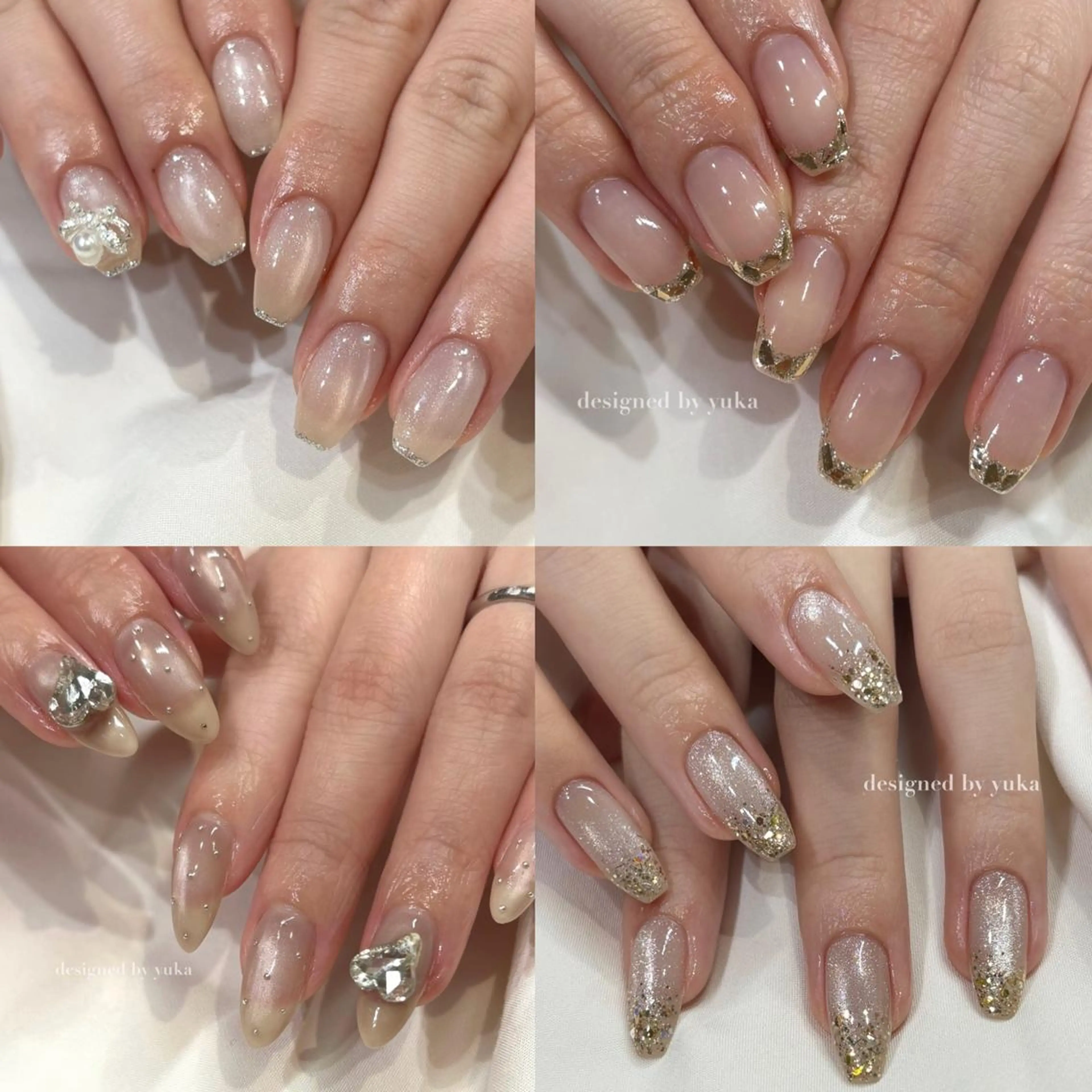 ネイル 新宿代々木/ちゅるん キレイめ/miriのネイルデザイン