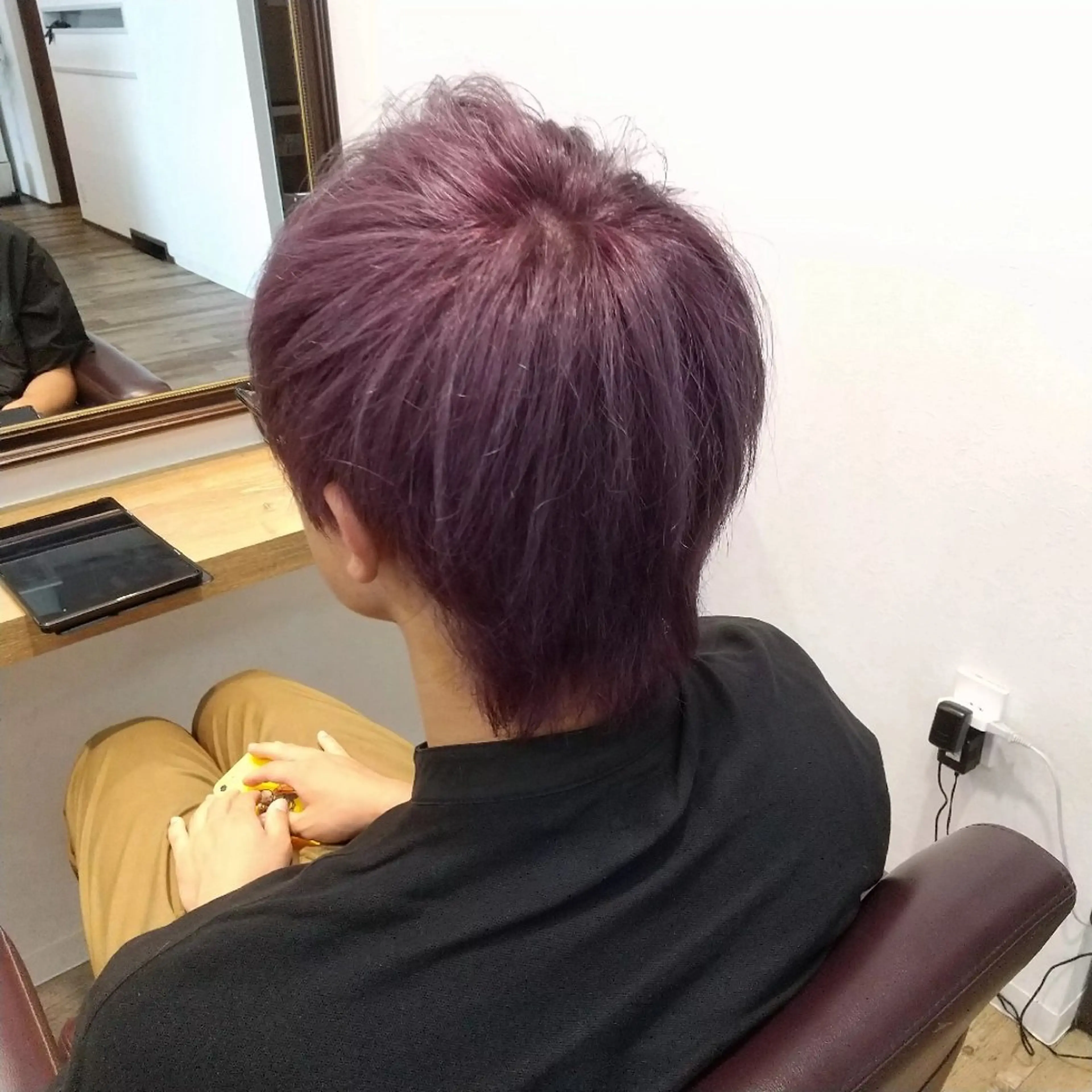 ショート メンズ メンズウルフカット ウルフカット 阪本 俊のヘアスタイル