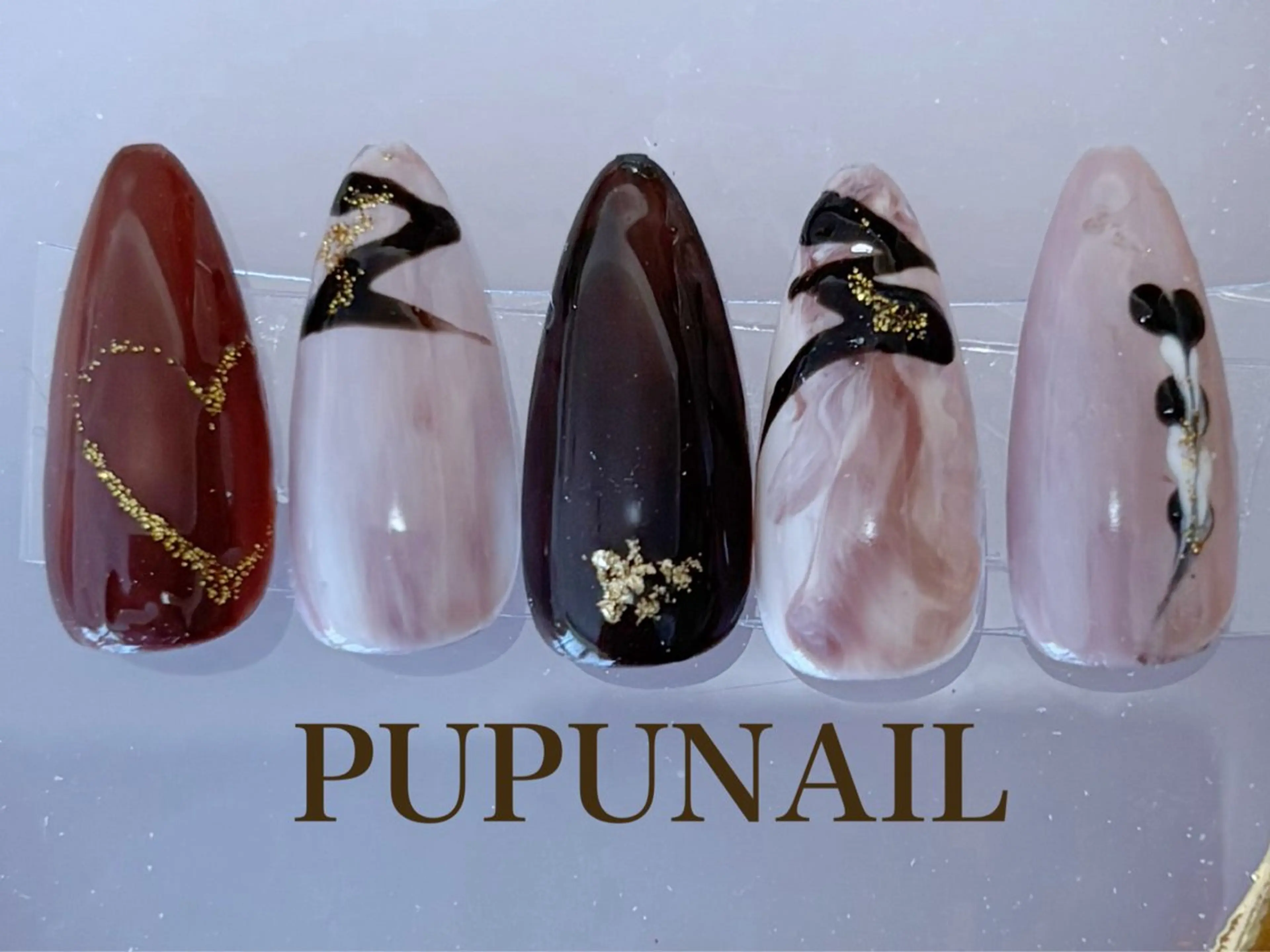 ミディアム ハンドネイル Re:Nail Formula所属・kido chieのネイルデザイン