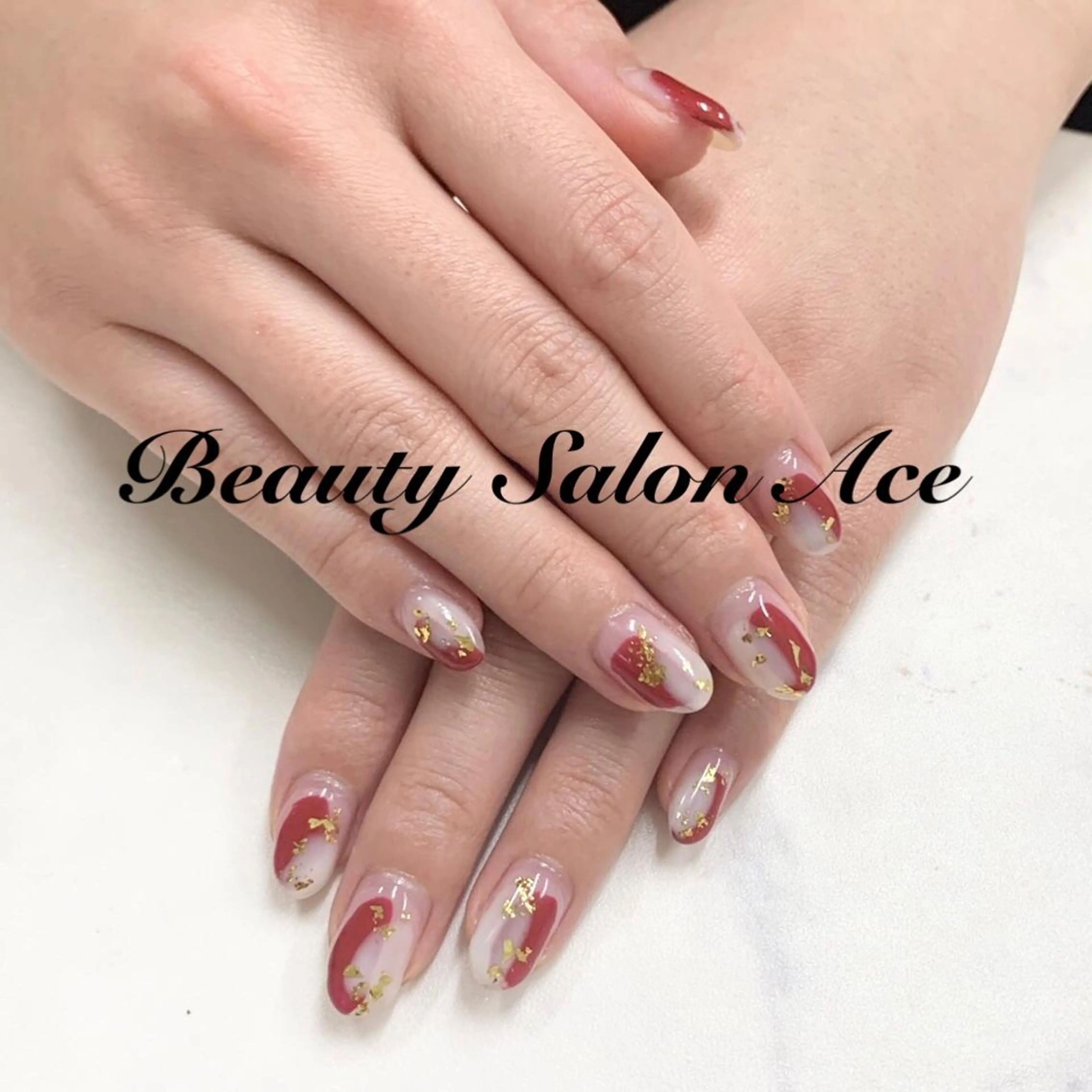 ネイル アートネイル 長さ出し ジェルネイル メンズネイル ニュアンスネイル Beauty Salon Ace（ネイルサロン　エース）所属・池袋フィルイン Ace♡Nailのネイルデザイン