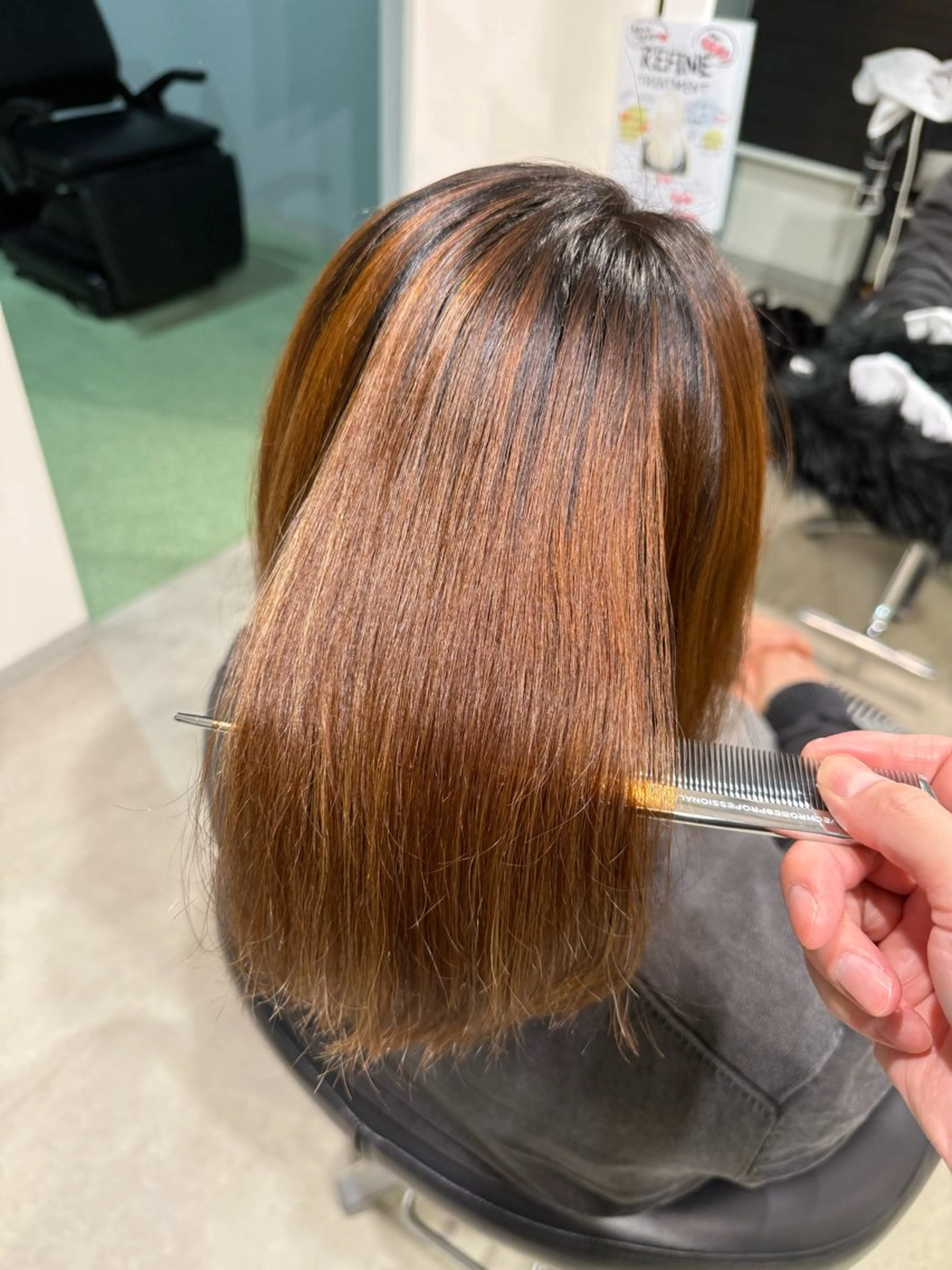 ミディアム 髪質改善 浅野  勇貴のヘアスタイル