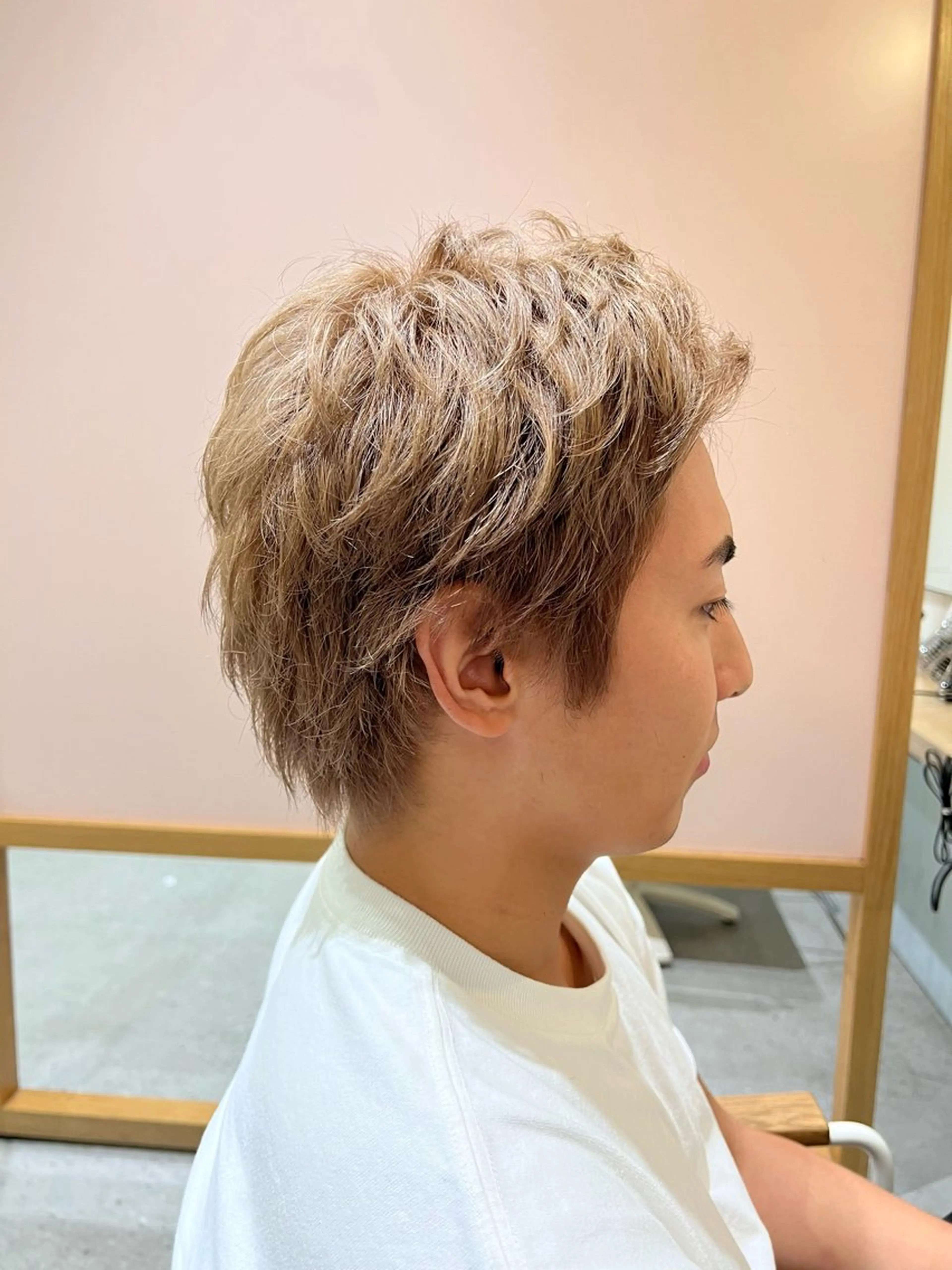 メンズ デジタルパーマ募集‪ 平木亜美‪のヘアスタイル