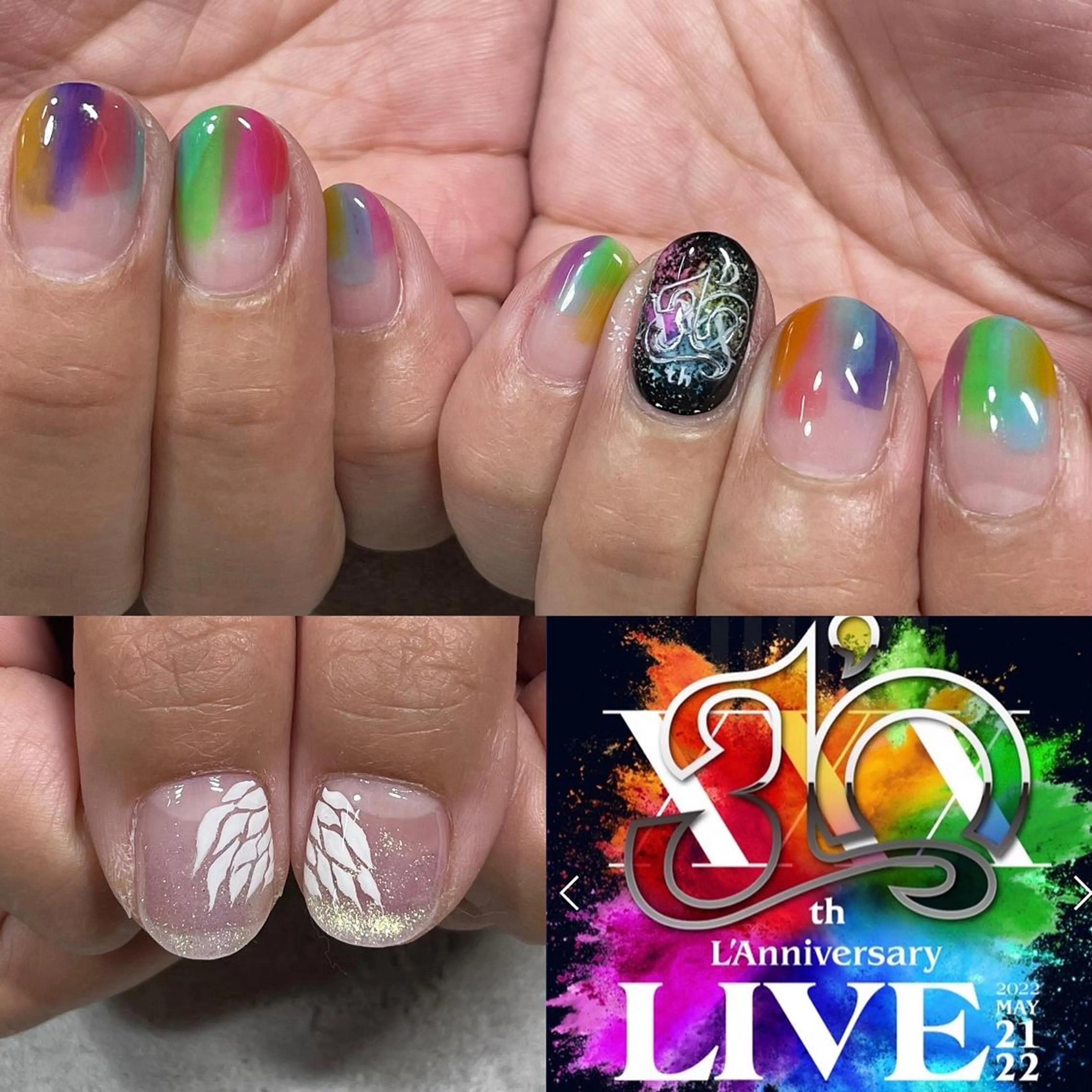 ネイル 東 千夏のネイルデザイン