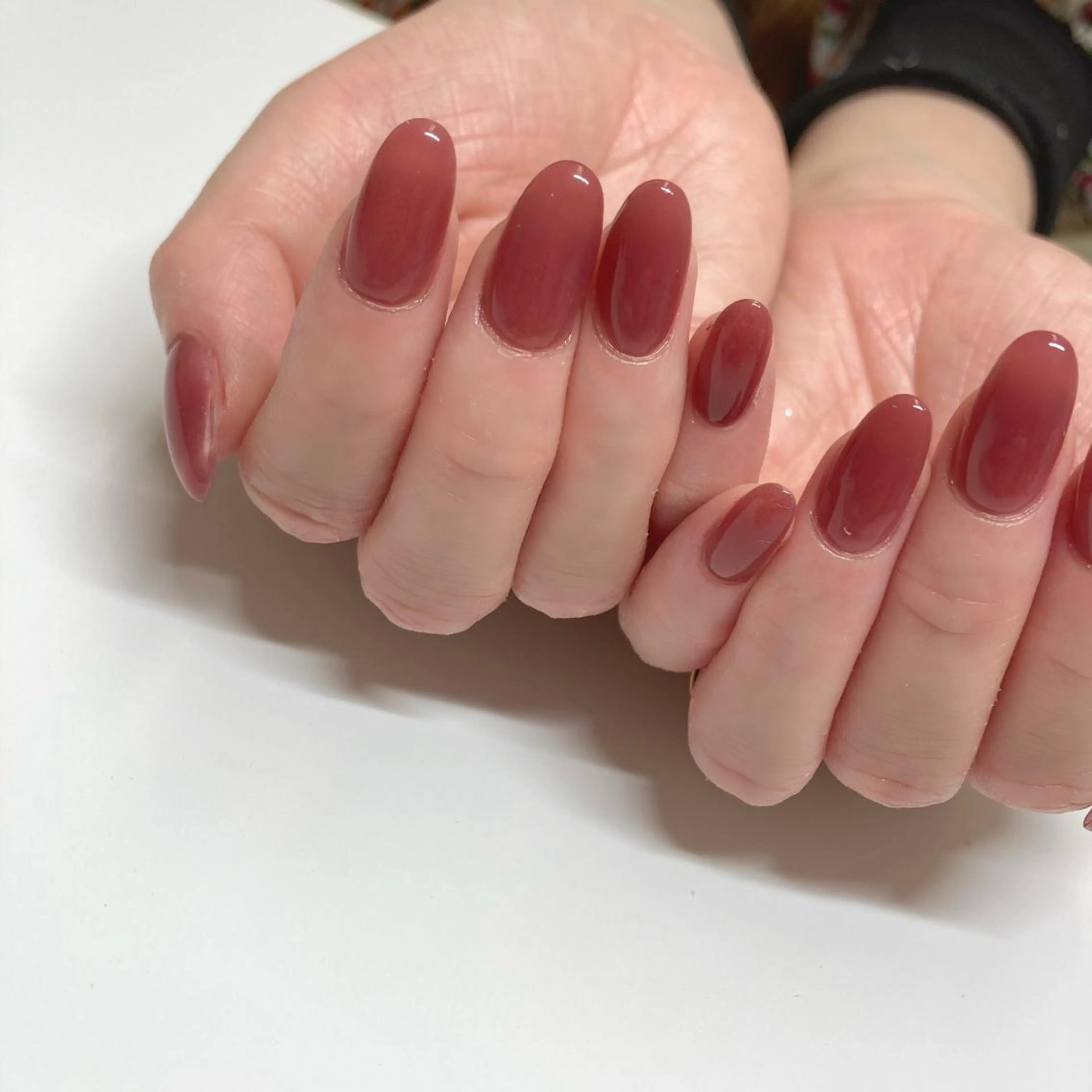 ネイル ワンカラーネイル Faire MIKIのネイルデザイン