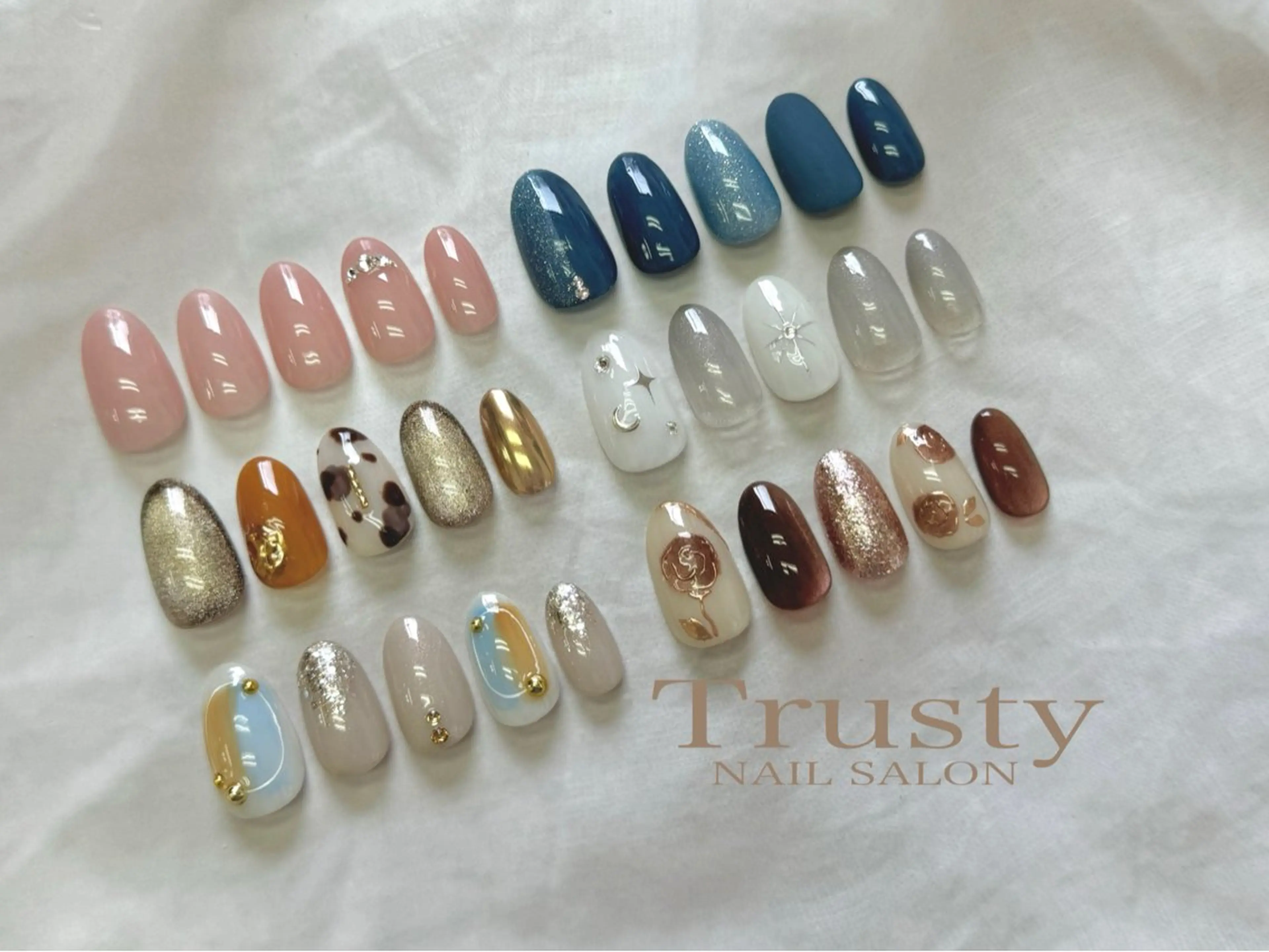 ネイル Trusty新小岩 杉山のネイルデザイン