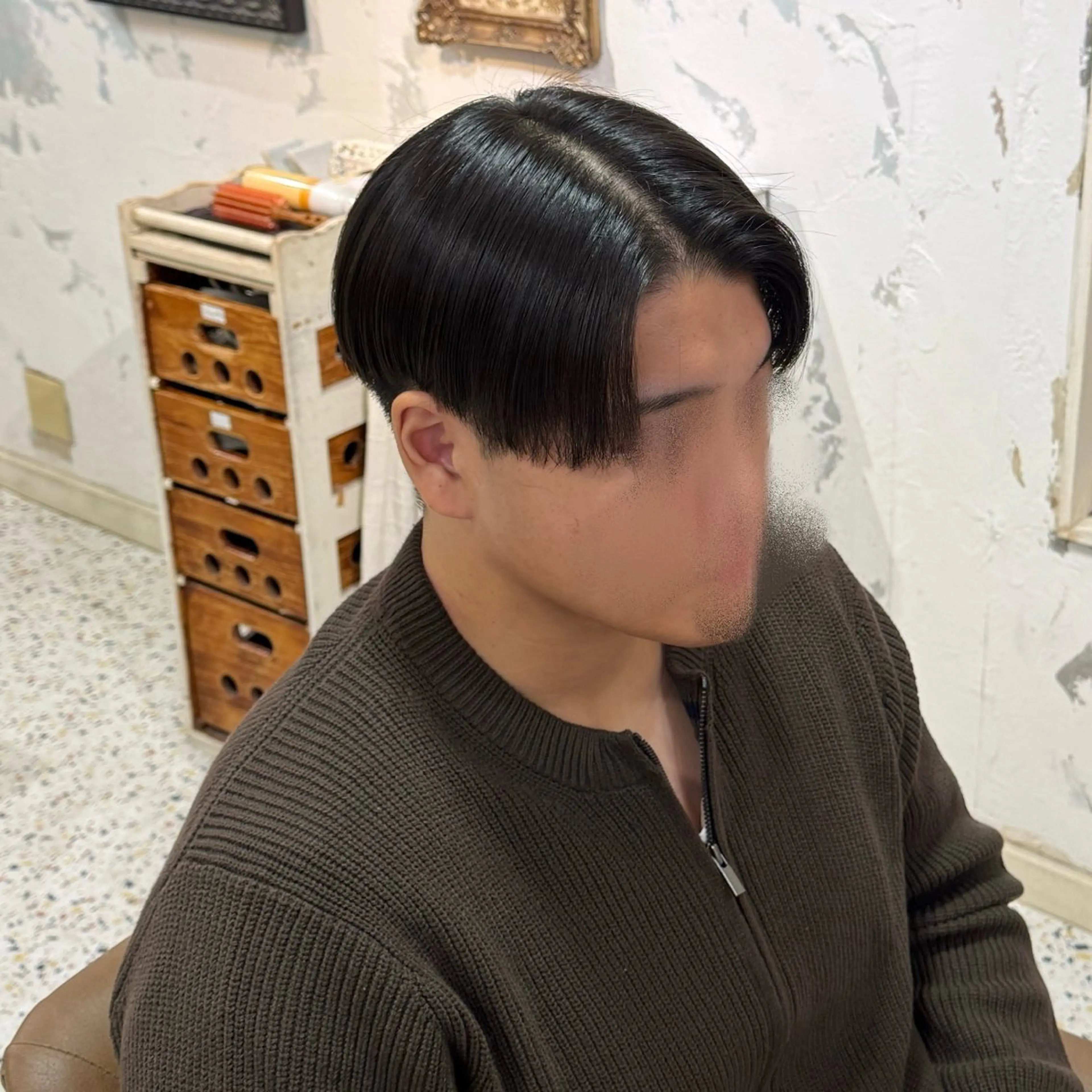 メンズ センターパート ココナ🖤/メンズ /パーマ/nicoのヘアスタイル