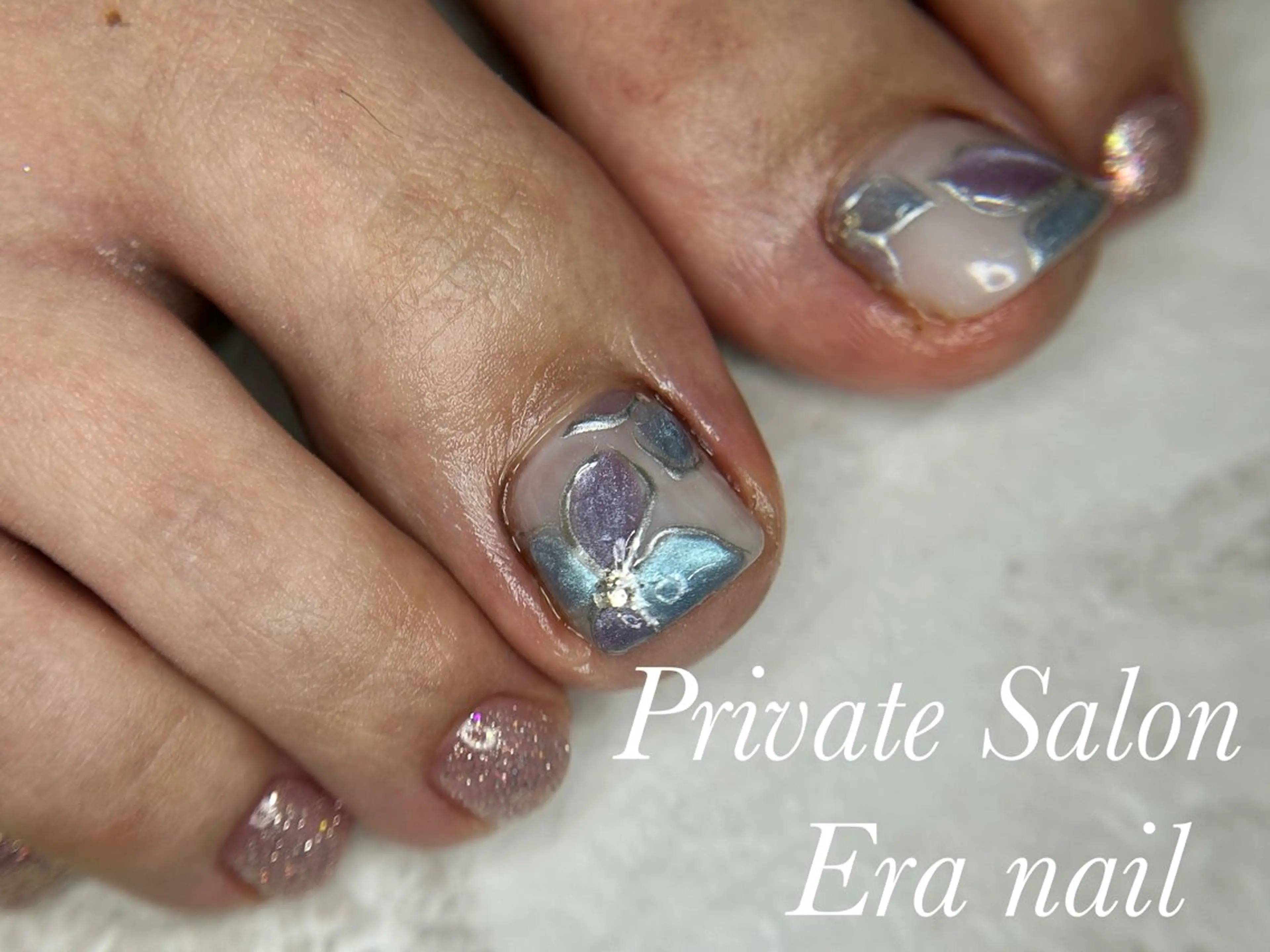 ネイル フットネイル フットネイル Era nailのネイルデザイン