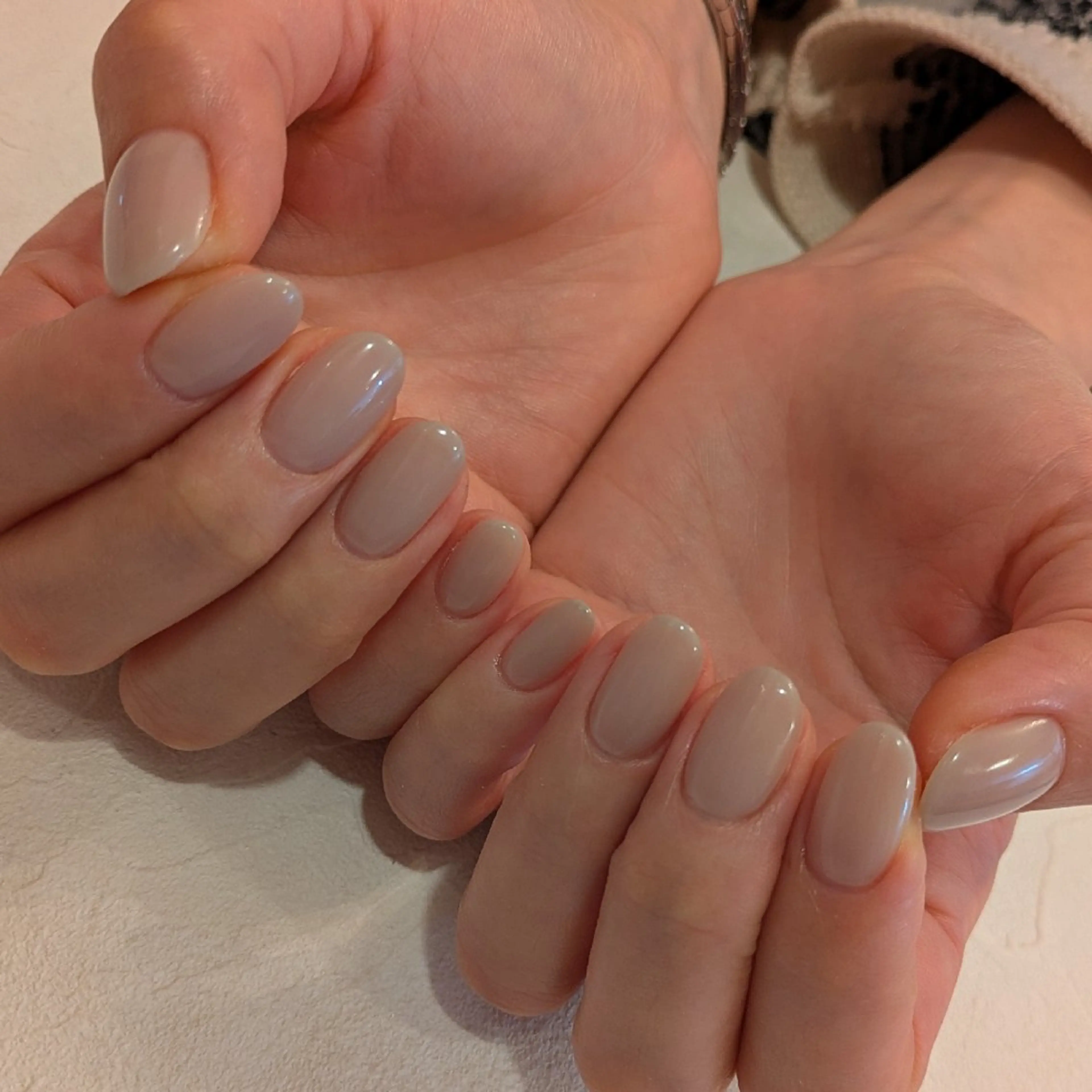 ネイル ワンカラーネイル ジェヌインネイル 河内のネイルデザイン