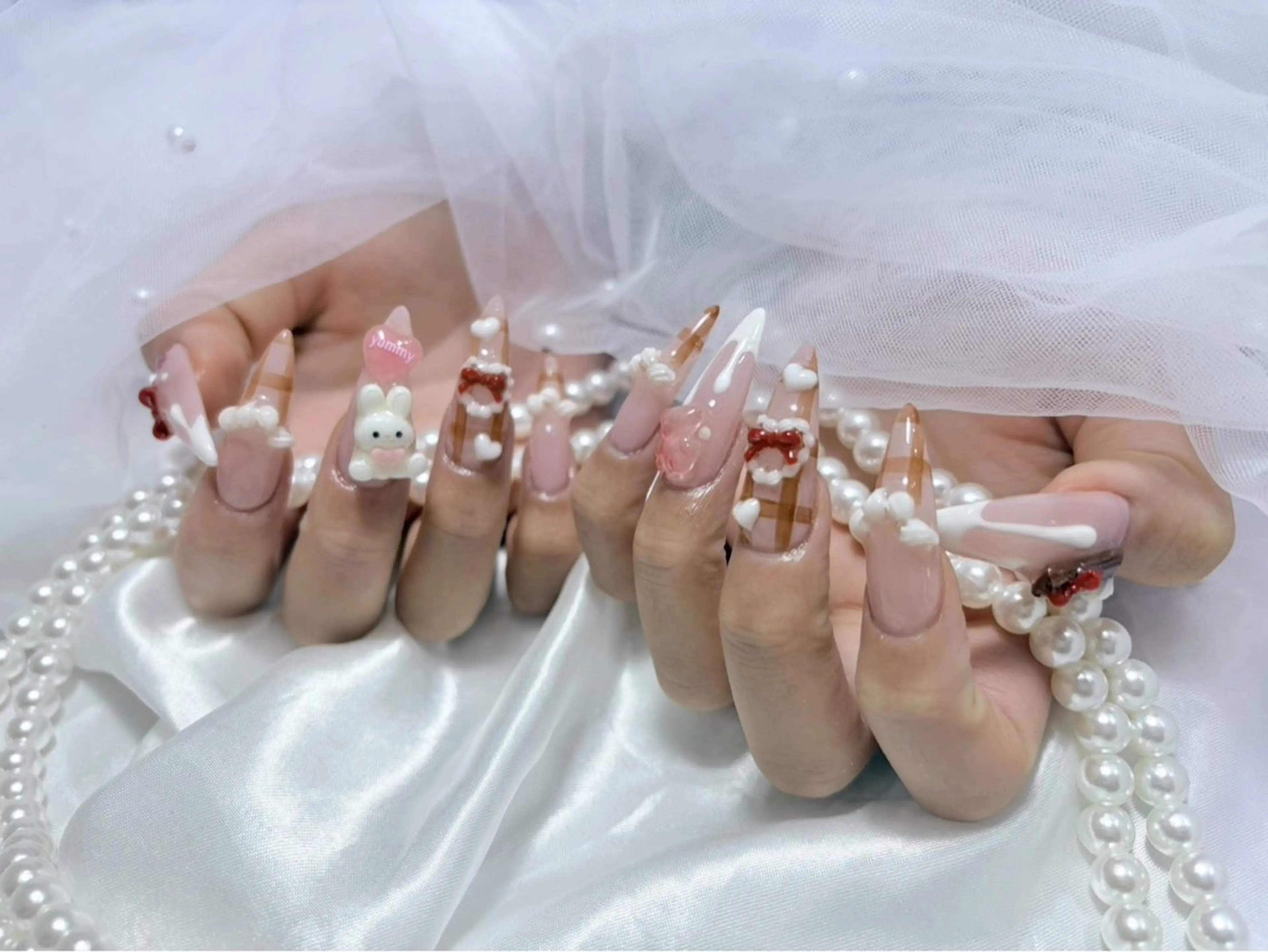 ネイル ハンドネイル 池田 みなのネイルデザイン