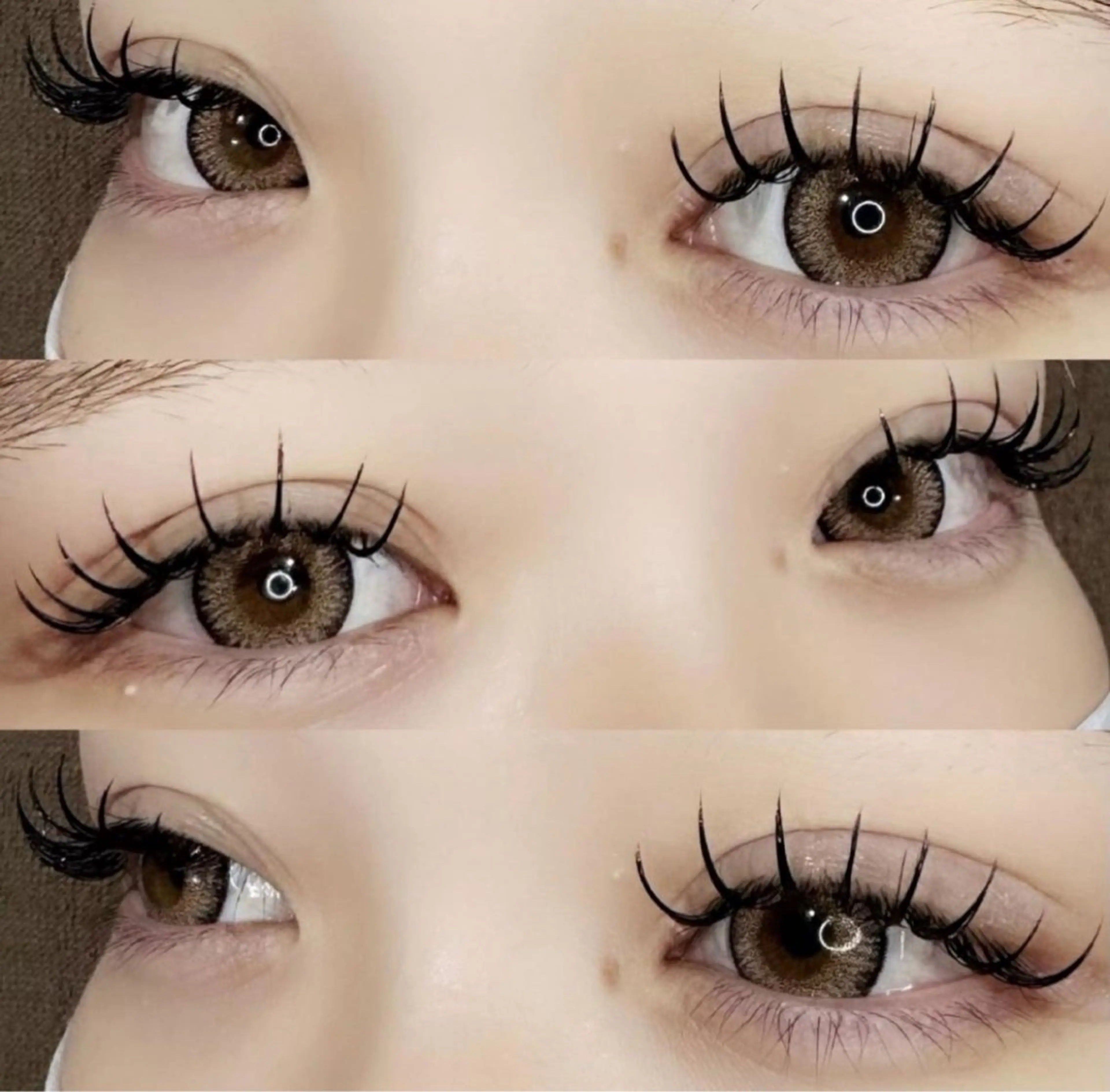 🎀モチ🥇LEDまつエク100本🎀束感仕上げ🤍⚠︎︎オフ+15分申告制⚠︎︎の写真