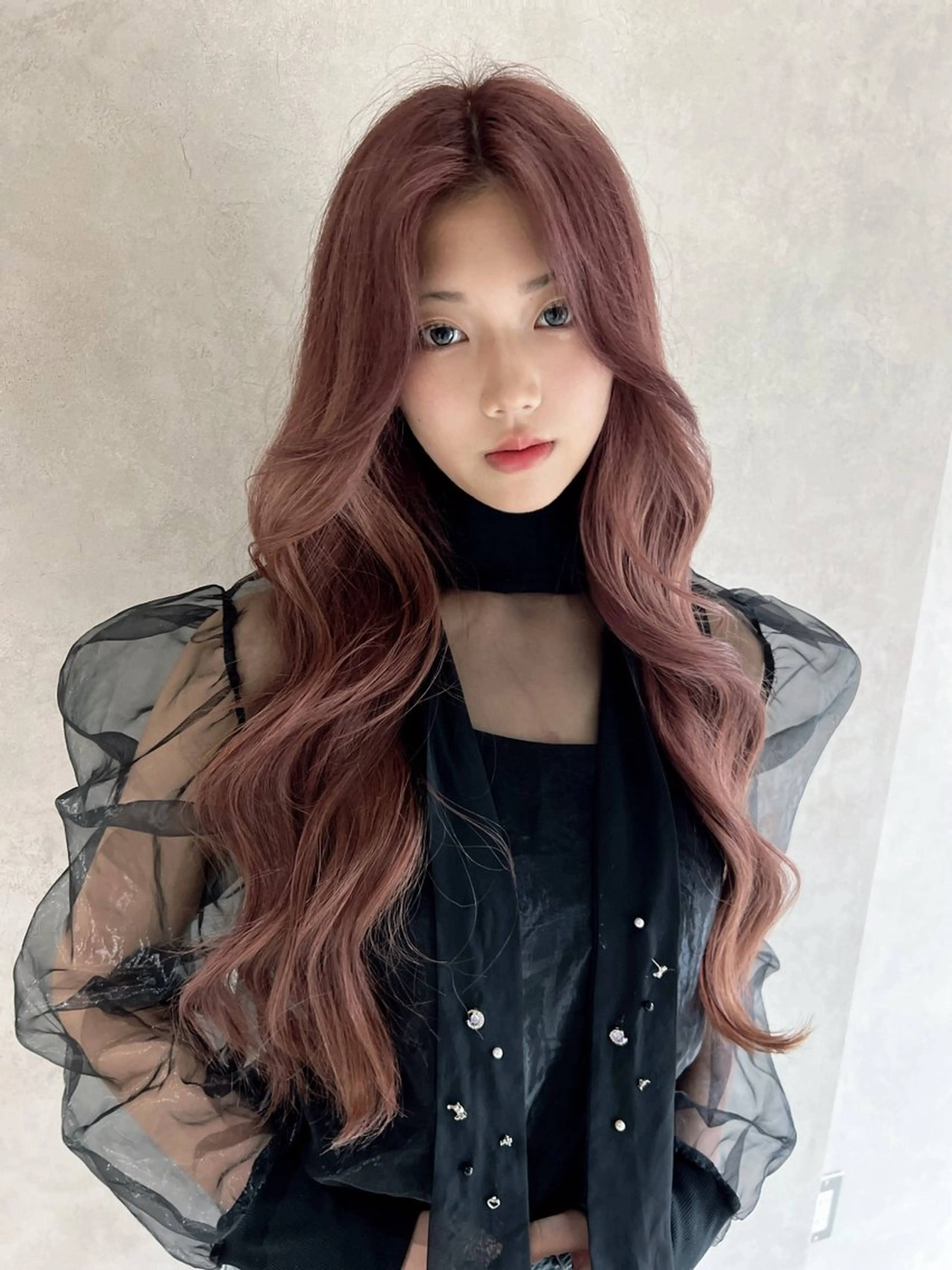 カラー 🖤複雑履歴ブリーチ Mizuki 🖤のヘアスタイル