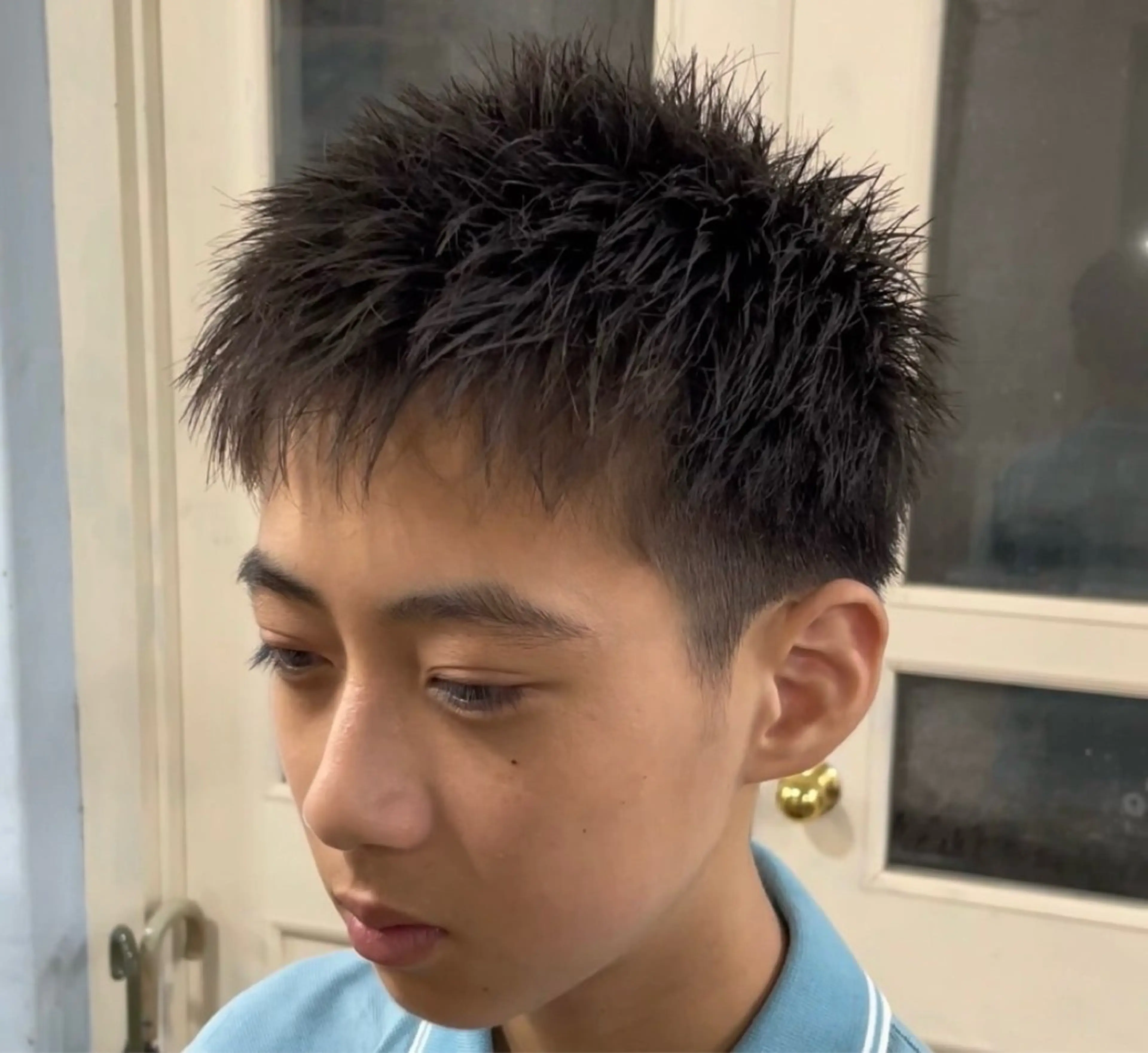 ショート メンズ スパイキーショート ショートヘア 姫路アンメリーアン ダンのヘアスタイル