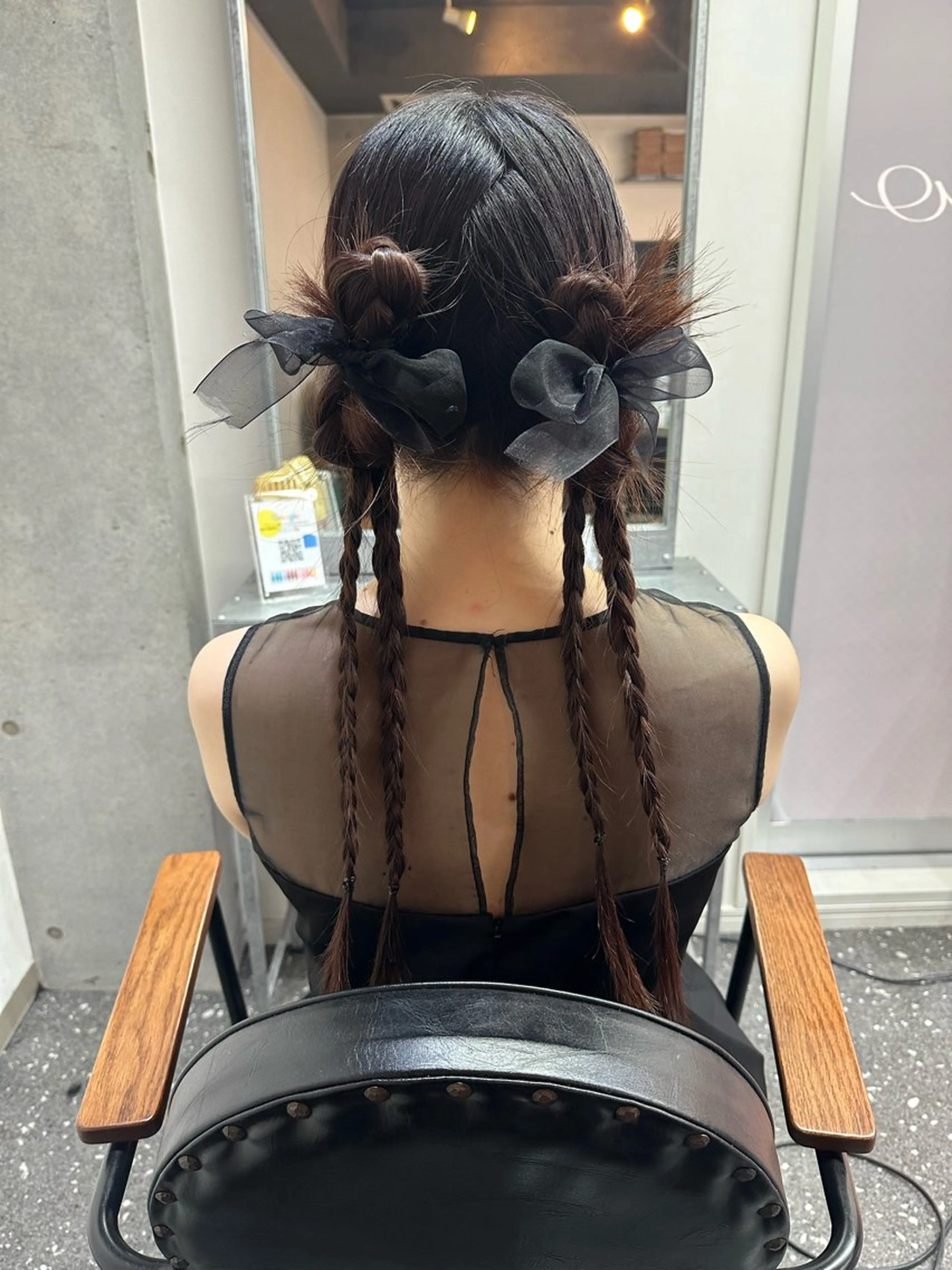 💜🤍💜特別な日のヘアセット💜🤍💜の写真