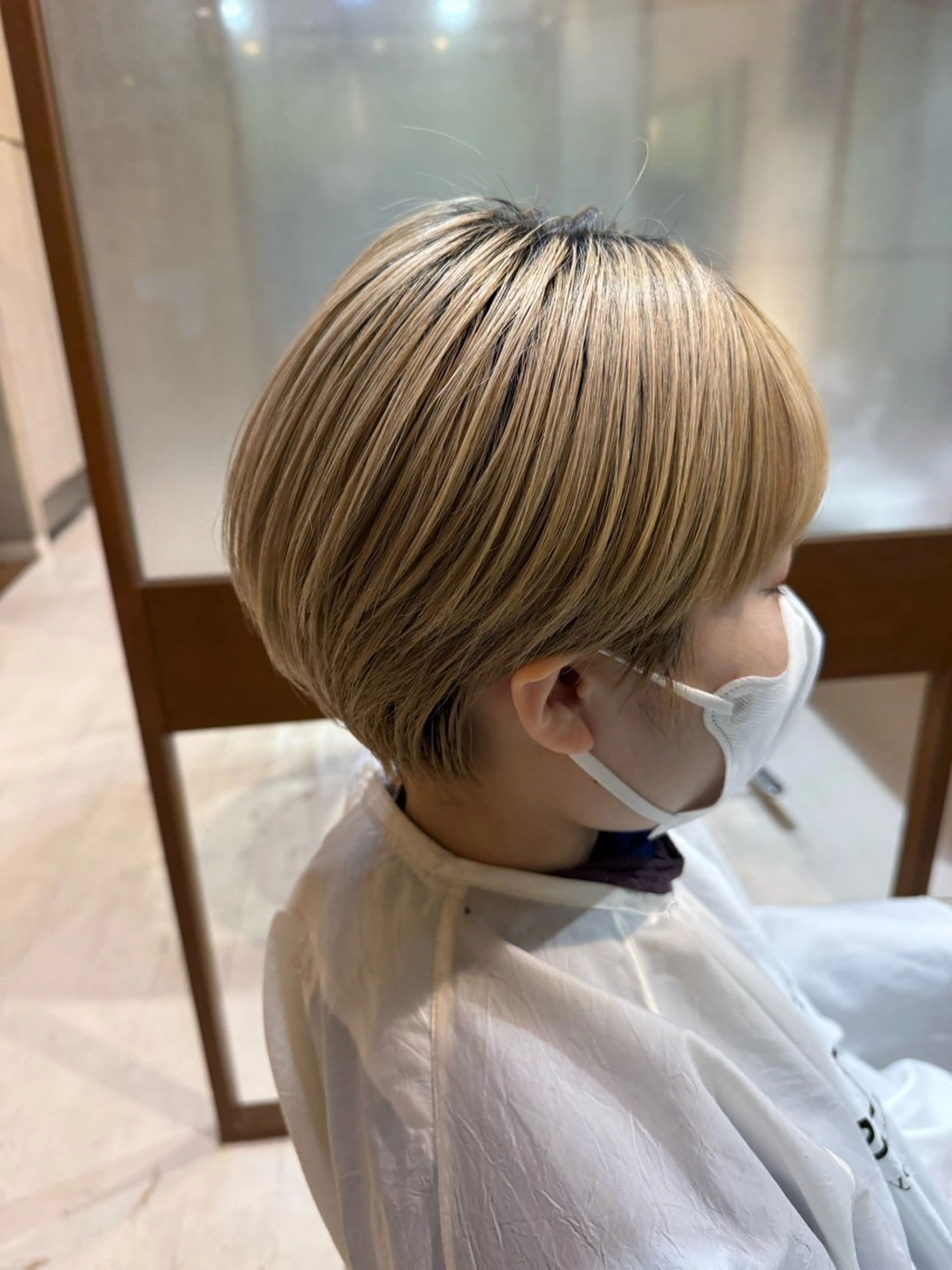 ショート ハンサムショート ショートヘア 段 未佑のヘアスタイル