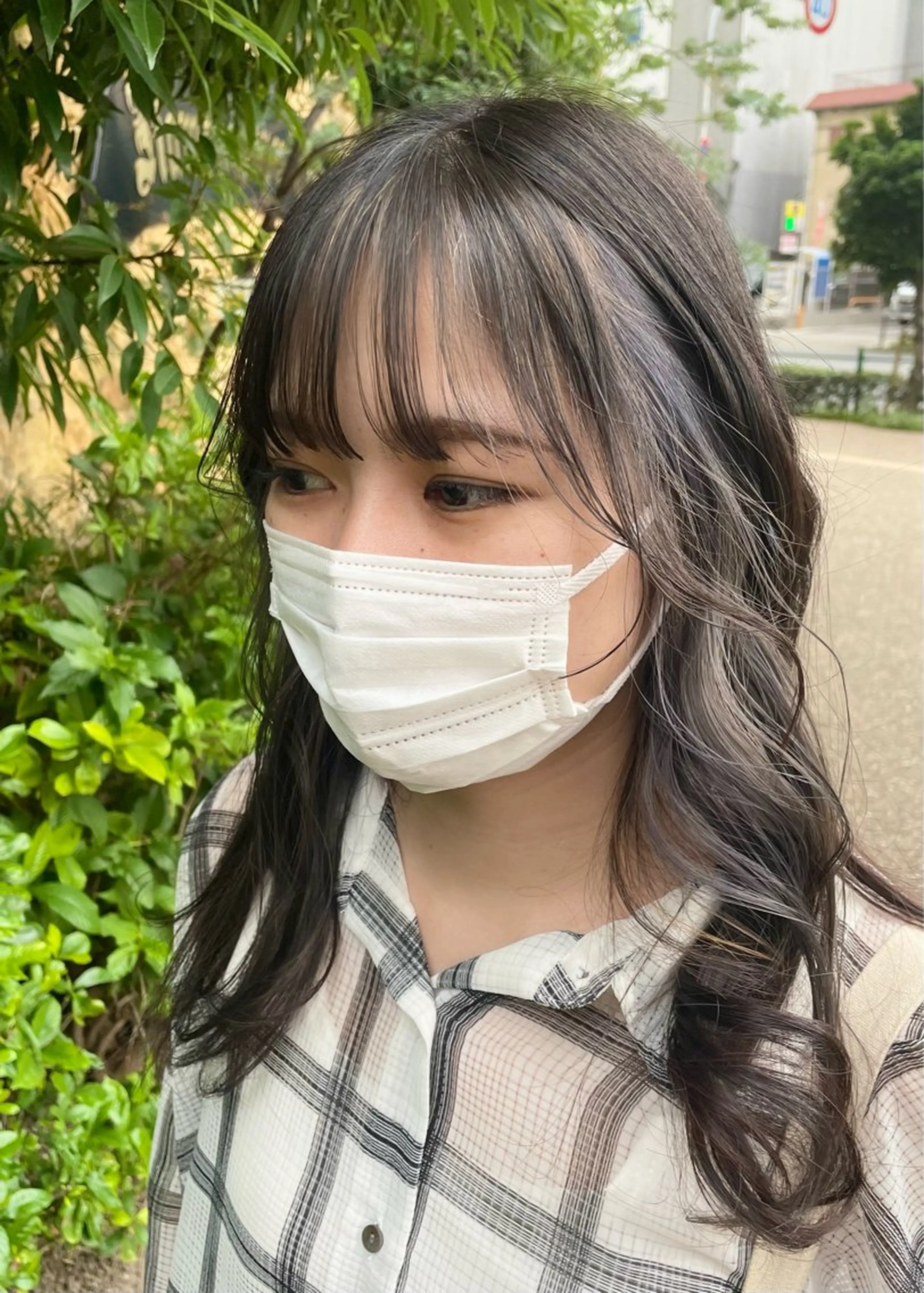 カラー ありあ【カット、 パーマモデル】のヘアスタイル