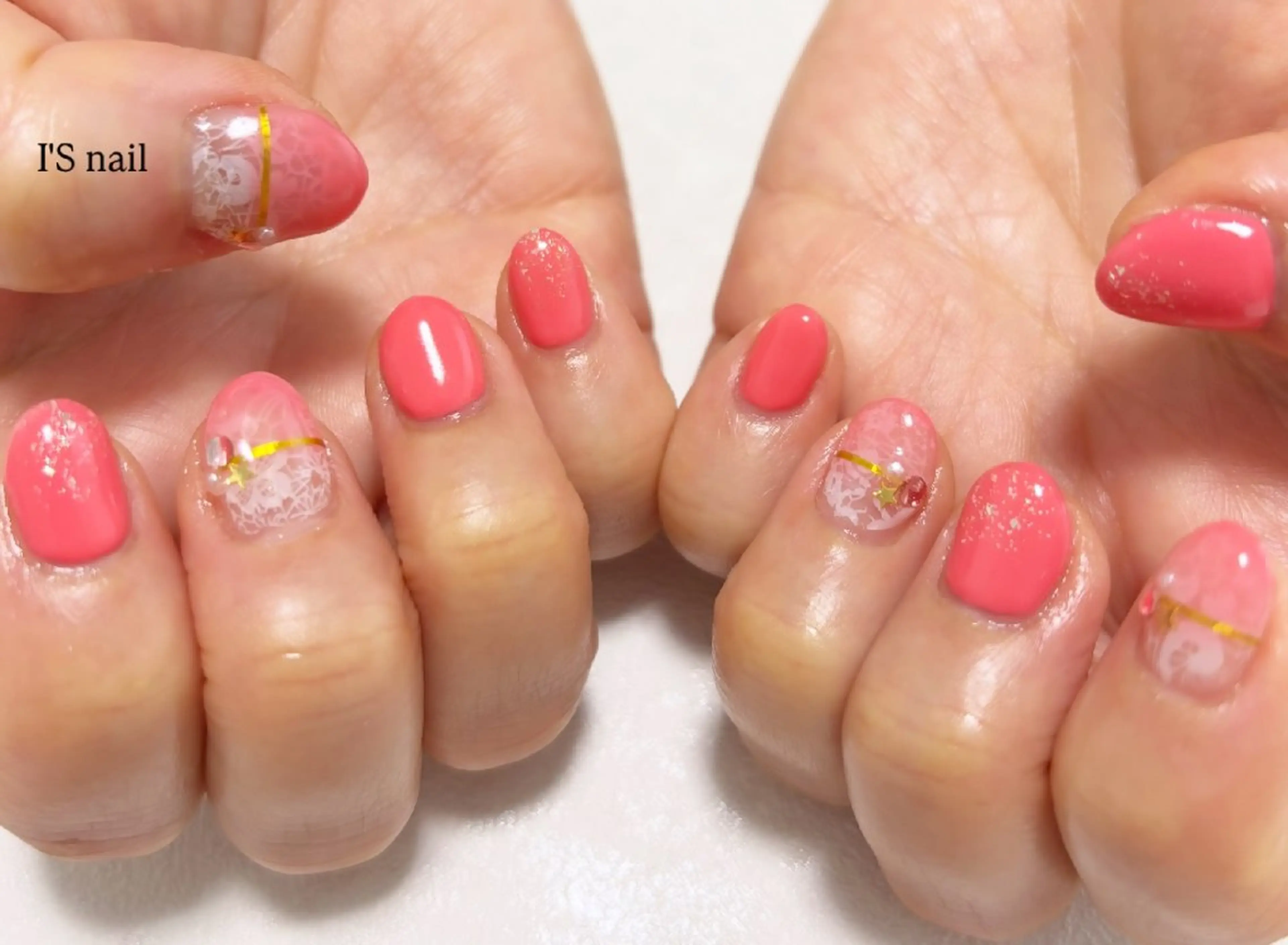 ネイル レース I'S nail 佐野のネイルデザイン