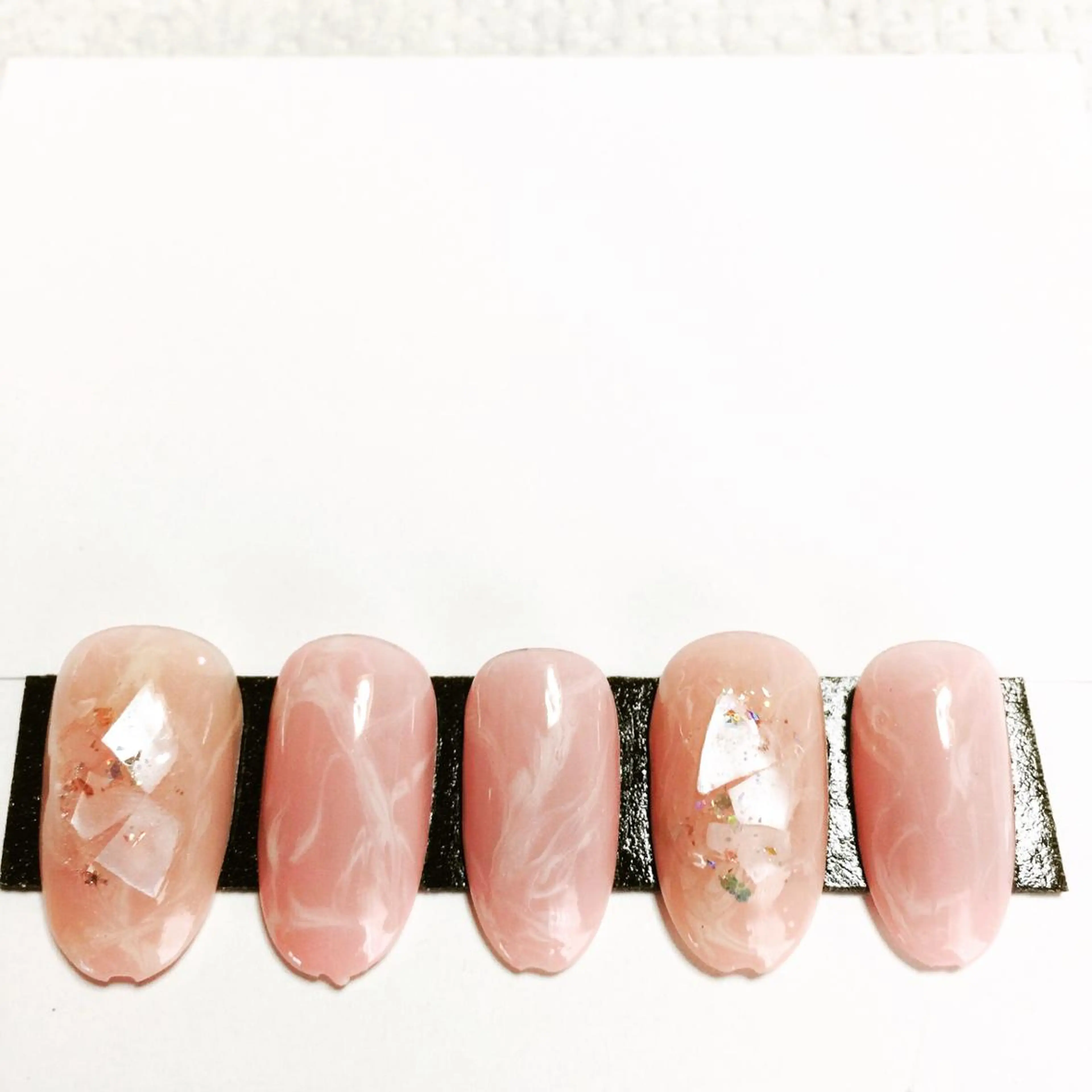 ネイル ピンク 自宅ネイルサロン ♦️nuance♦️のネイルデザイン