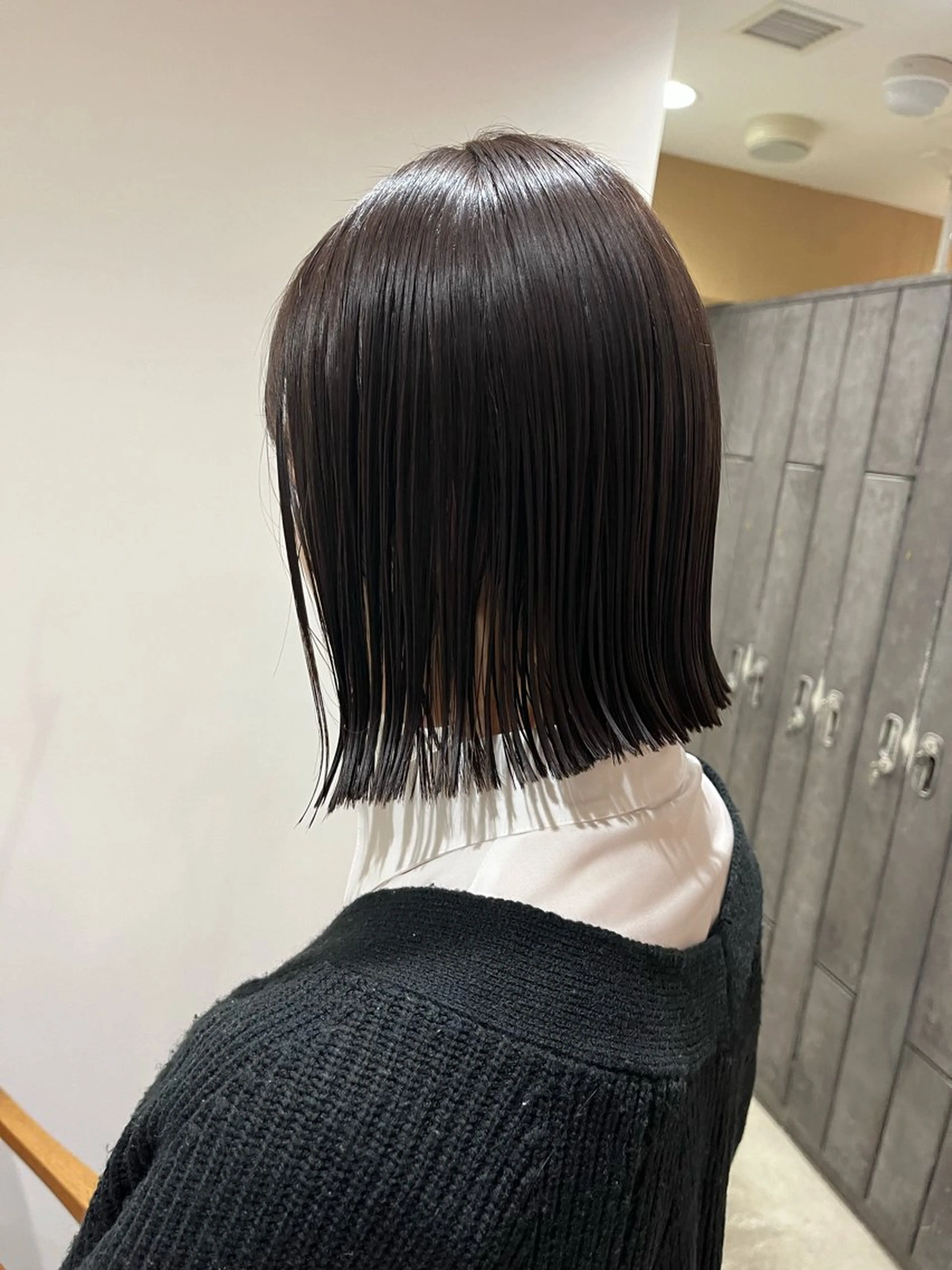 ミディアム ボブ カット 梅田美容室/カット /Maoのヘアスタイル