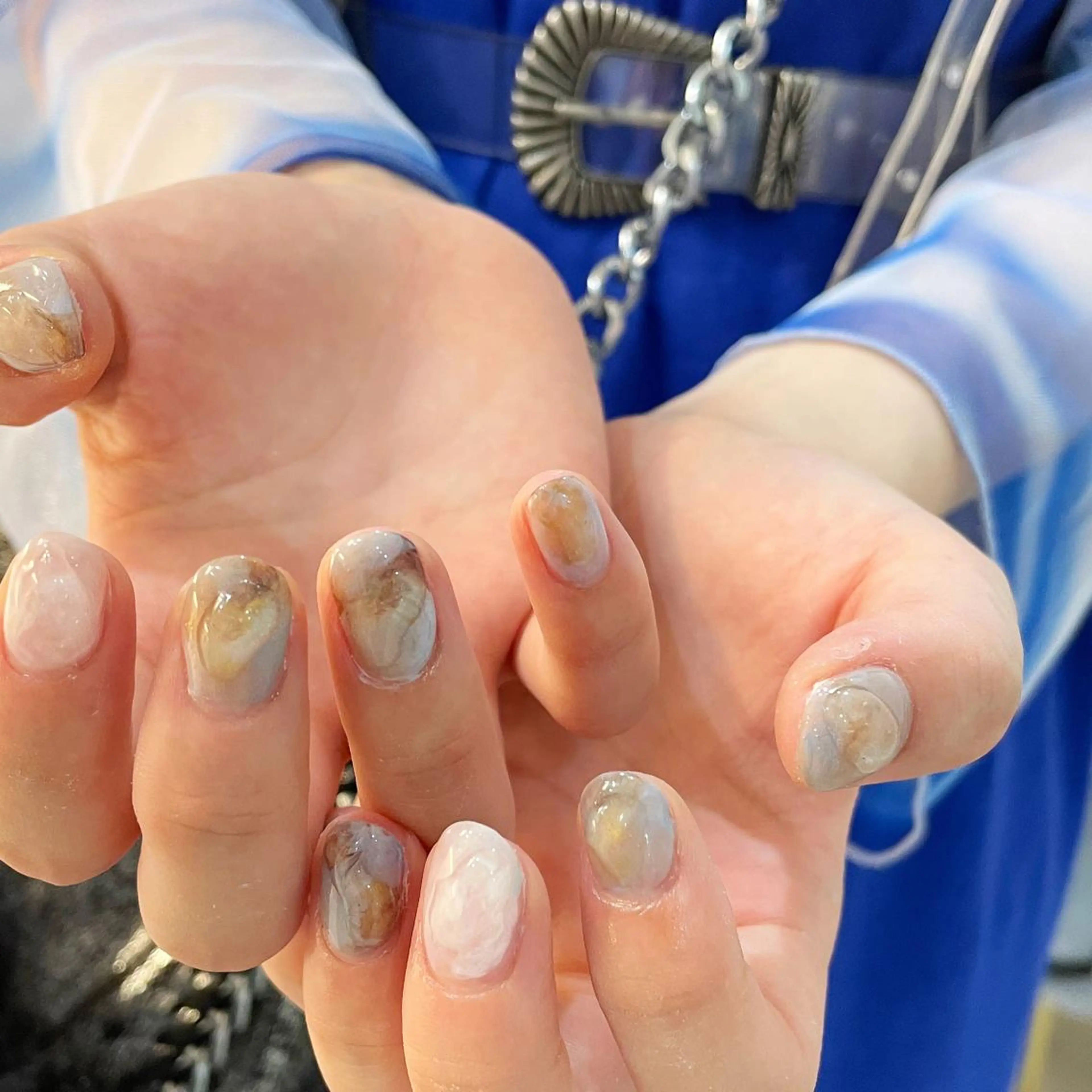 ネイル ゆびノさき茨木店 ニュアンス/アートのネイルデザイン